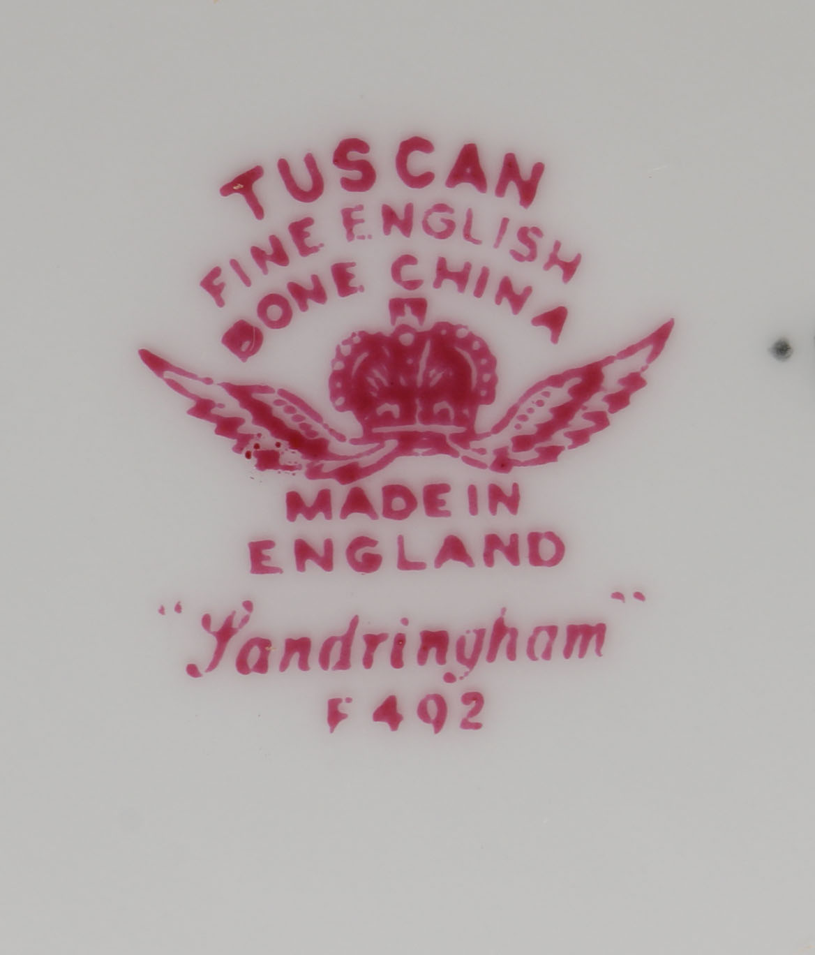 Tuscan Fine Bone China "Sandringham" China Set