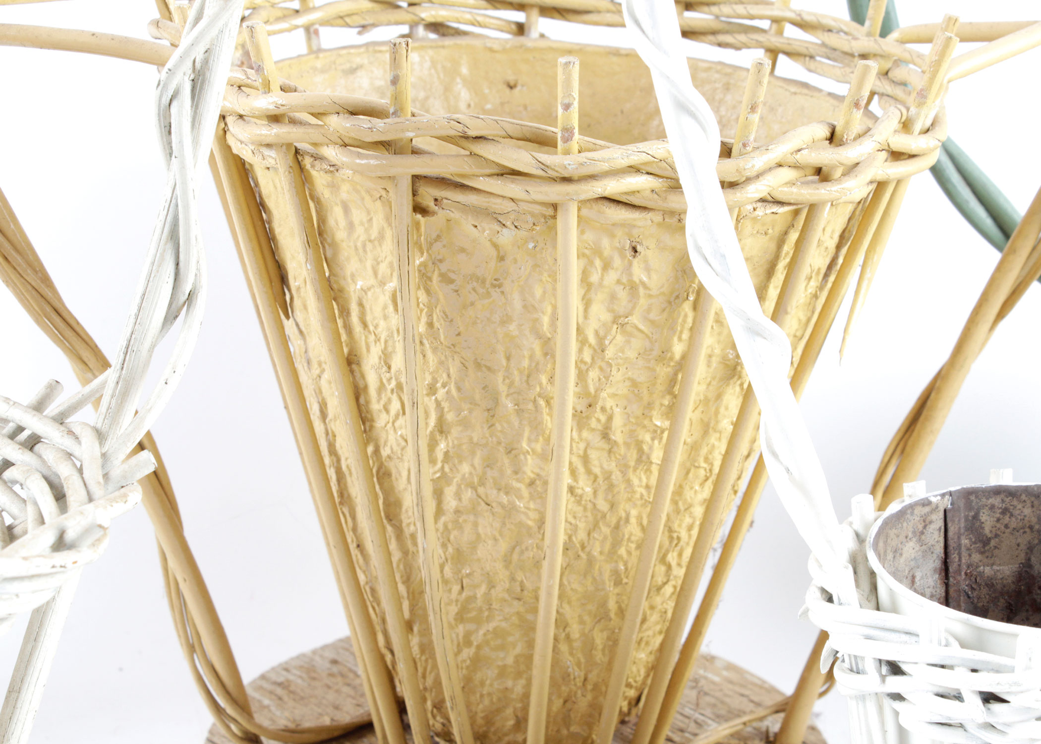 Selection of Antique Wicker Baskets