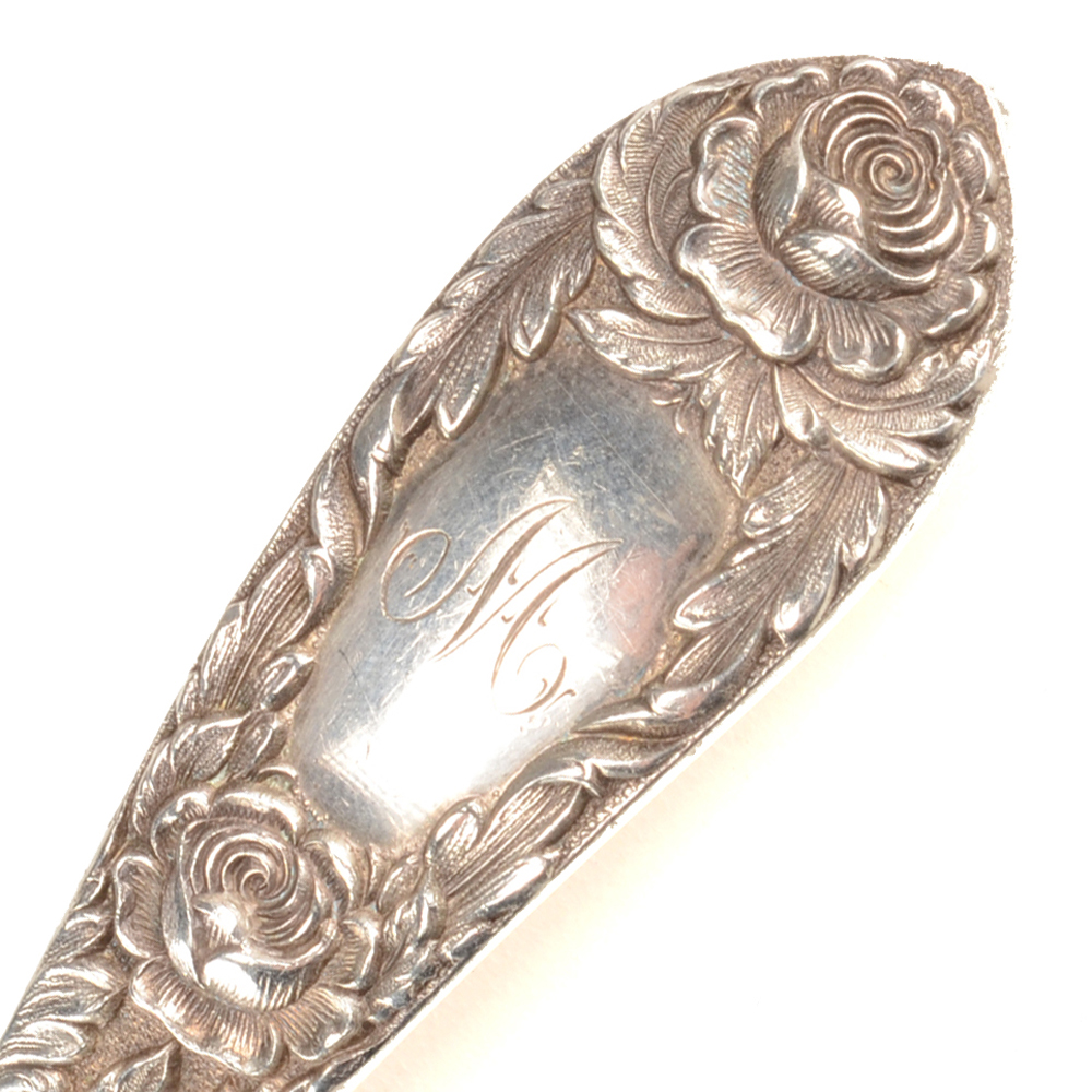 S Kirk & Son Sterling Spoons and Tongs