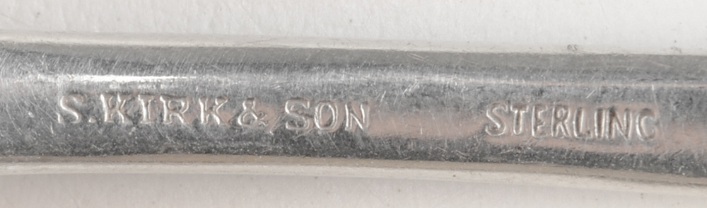 S Kirk & Son Sterling Spoons and Tongs