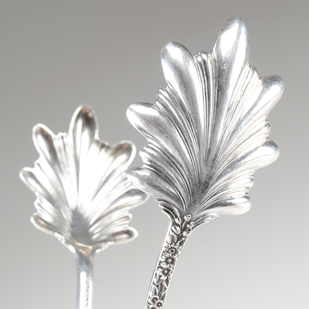 S Kirk & Son Sterling Spoons and Tongs