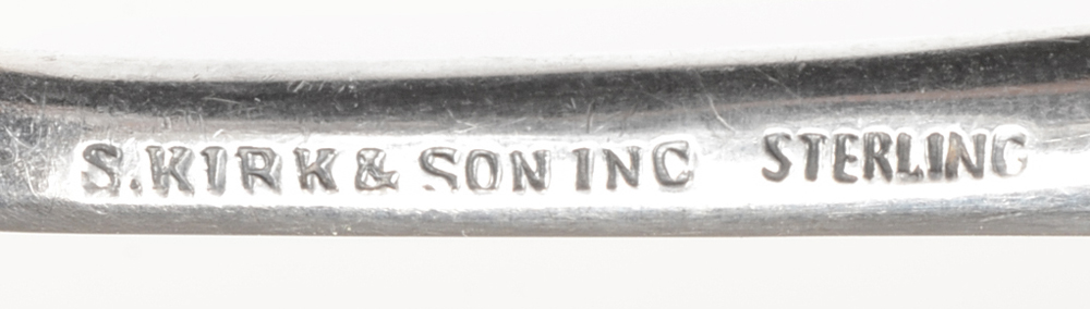 S Kirk & Son Sterling Spoons and Tongs