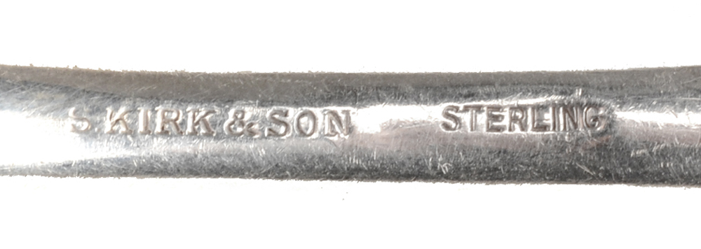 S Kirk & Son Sterling Spoons and Tongs