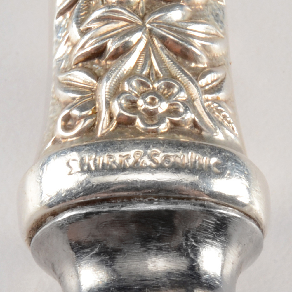 S Kirk & Sons Sterling Silver Repousse Serving Pieces and More