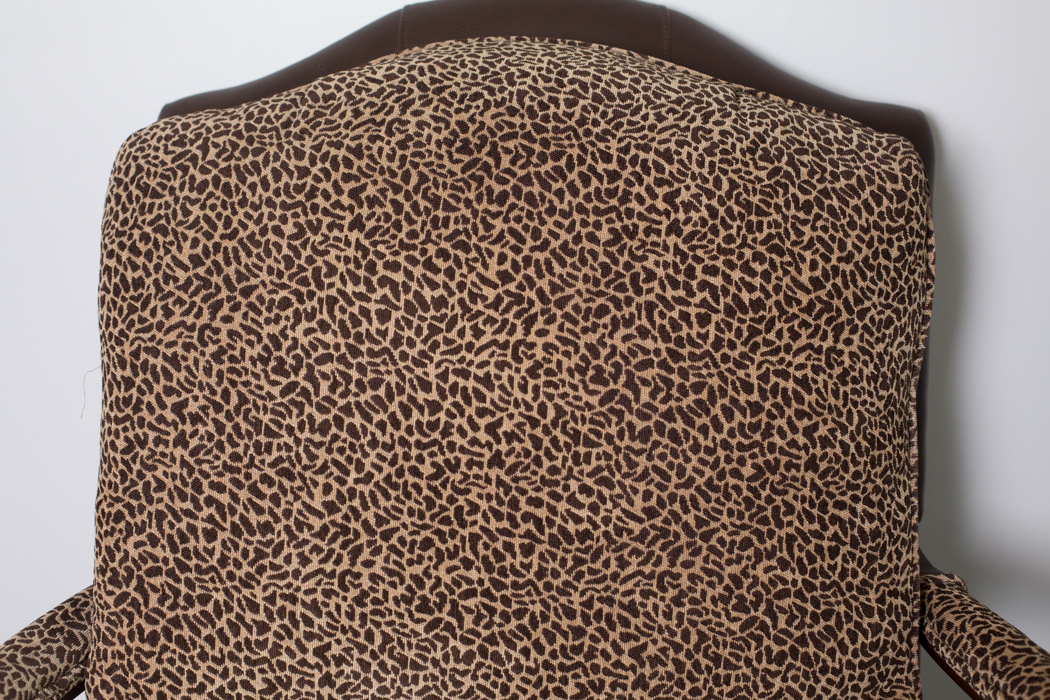 Ethan Allen Harris Chair and Ottoman