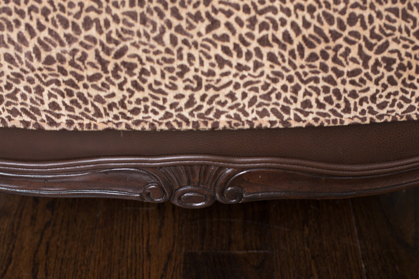 Ethan Allen Harris Chair and Ottoman