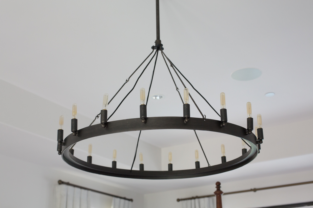 Restoration Hardware Camino Vintage Filament Round Chandelier