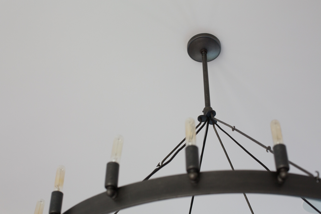 Restoration Hardware Camino Vintage Filament Round Chandelier