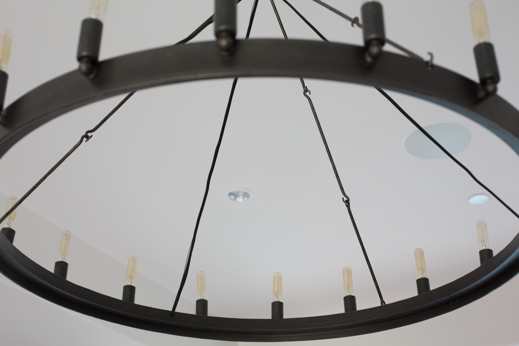 Restoration Hardware Camino Vintage Filament Round Chandelier