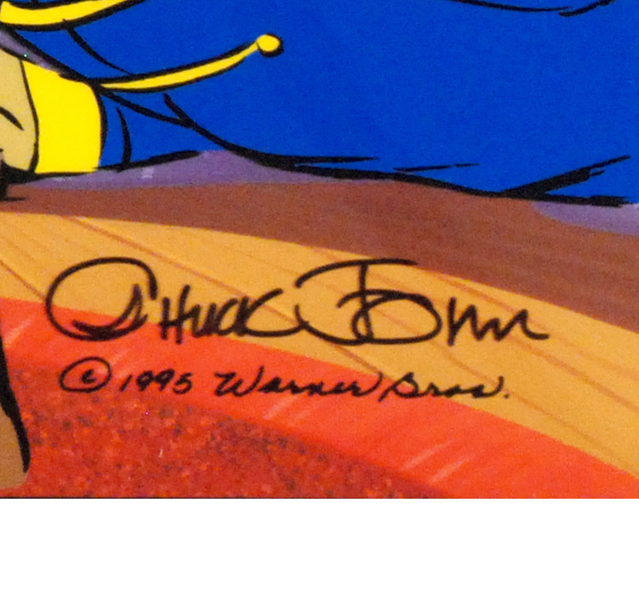 Chuck Jones "Bear For Punishment" Numbered and Signed Cel