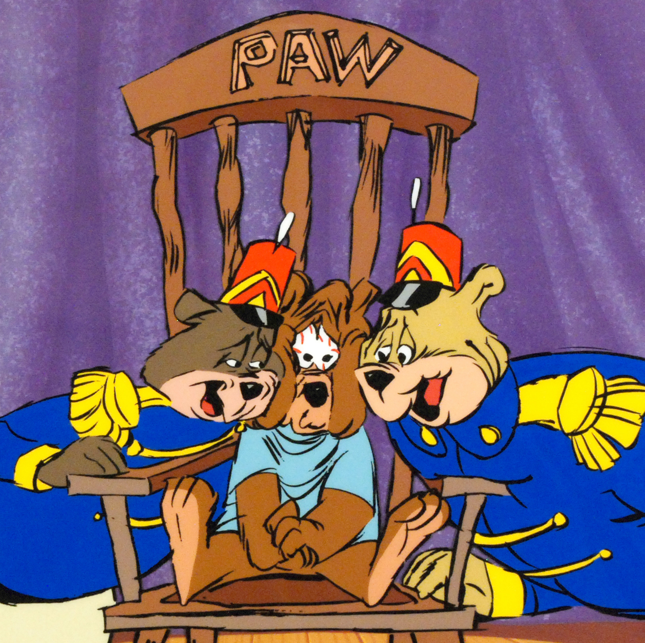 Chuck Jones "Bear For Punishment" Numbered and Signed Cel