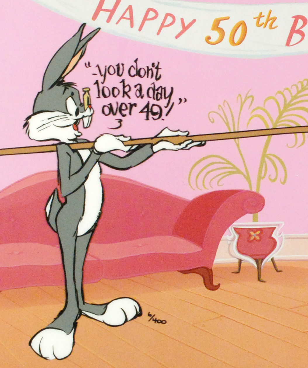 Chuck Jones "Pepe's 50th Birthday" Numbered and Signed Cel