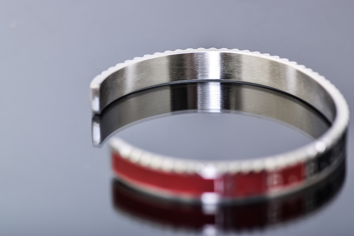 Stainless Steel Enameled Cuff Bracelet