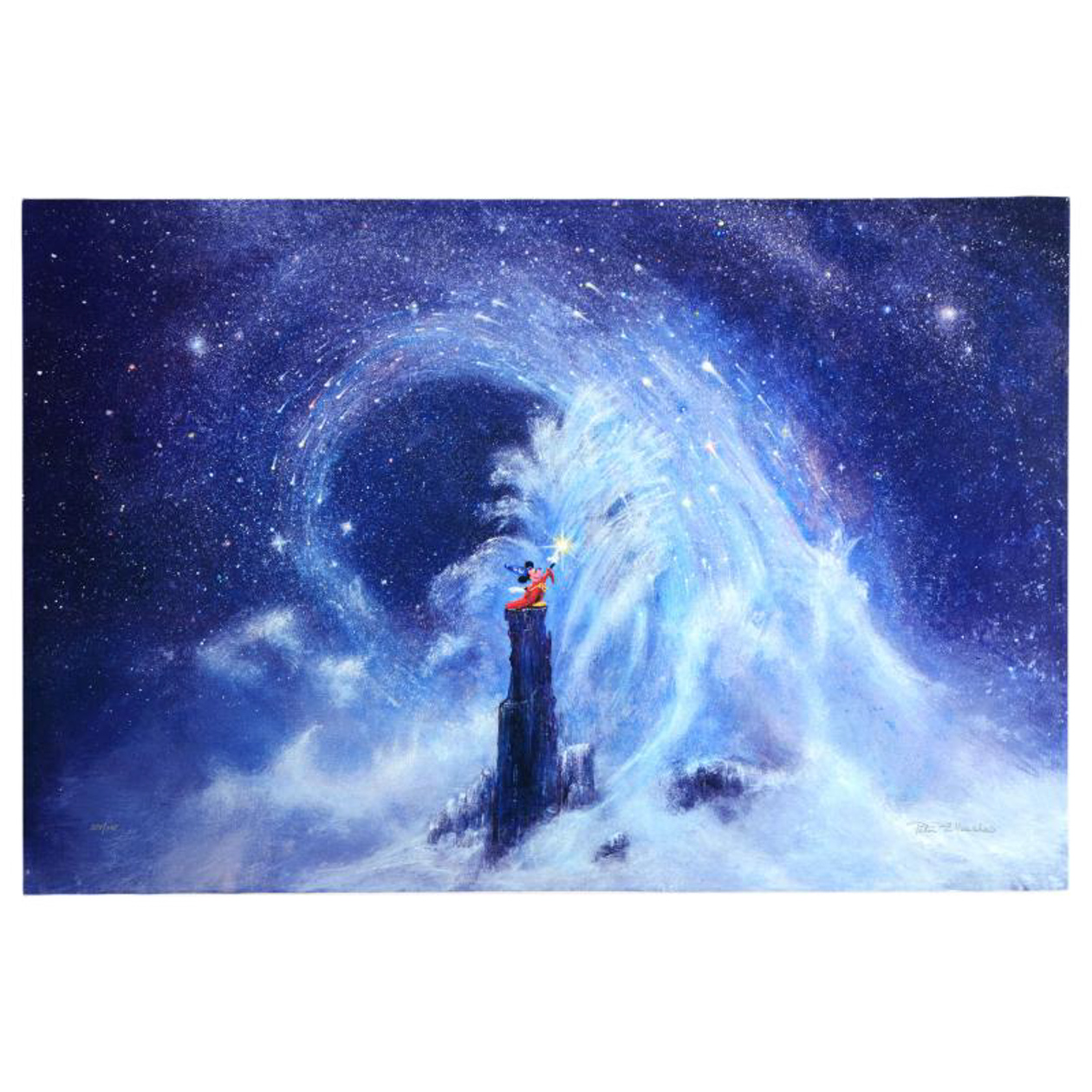 Peter Ellenshaw "Mickey's Dream " Limited Edition Giclee on Canvas