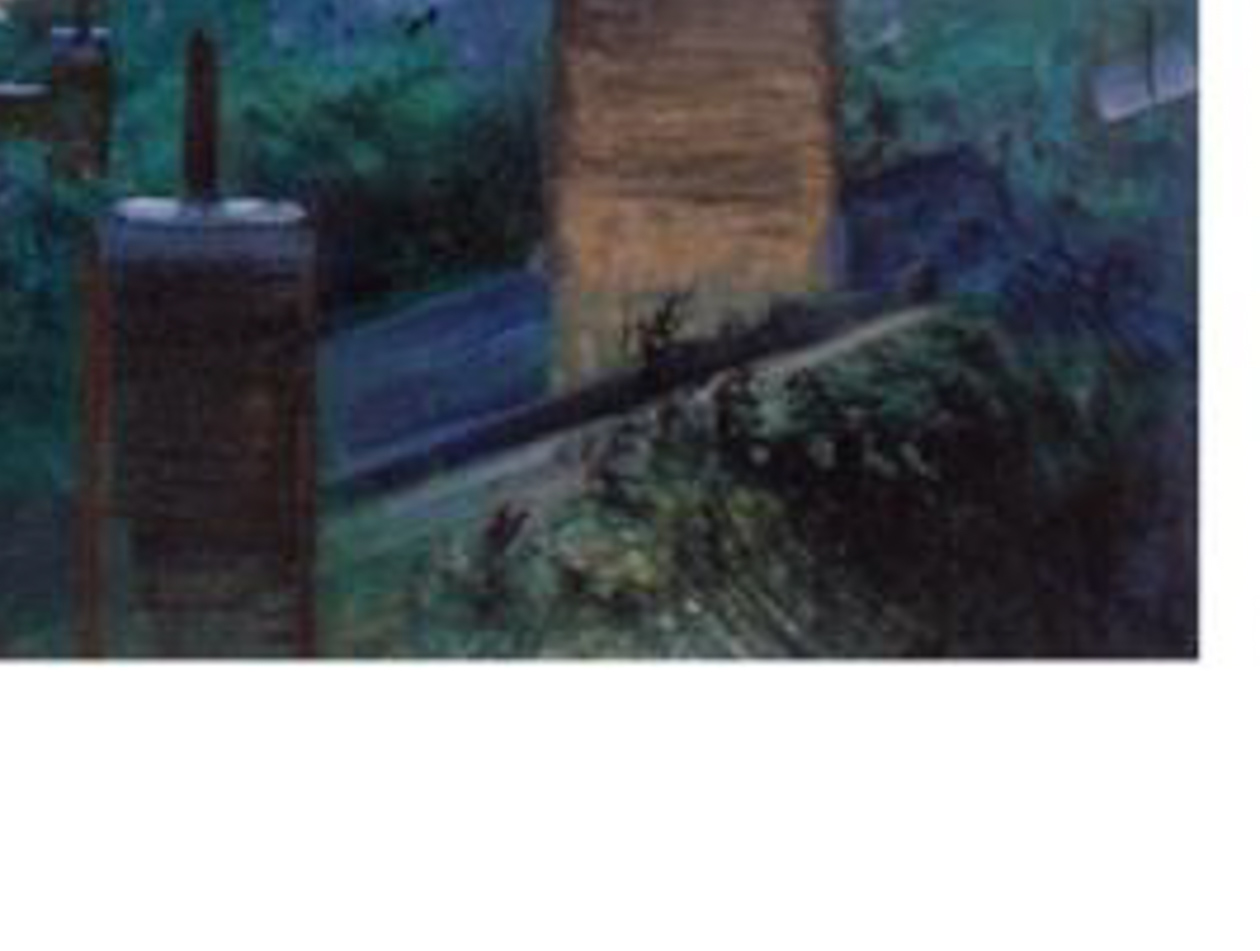 Peter Ellenshaw Limited Edition Giclee on Canvas "Smoke Staircases"