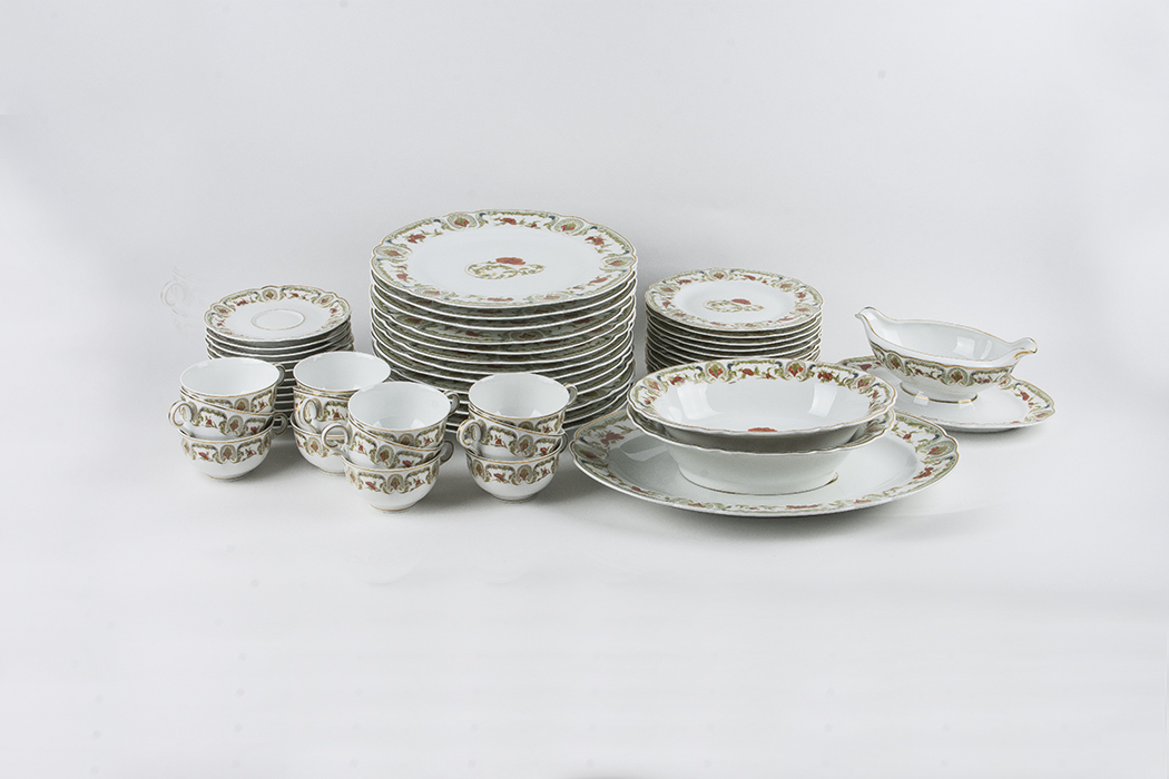 C.H. Field Haviland Limoges Mozart "Chantoung" China