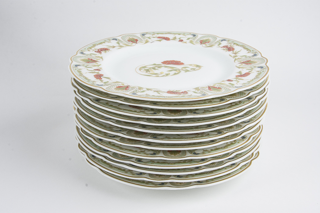 C.H. Field Haviland Limoges Mozart "Chantoung" China