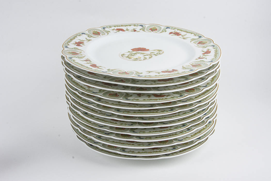 C.H. Field Haviland Limoges Mozart "Chantoung" China