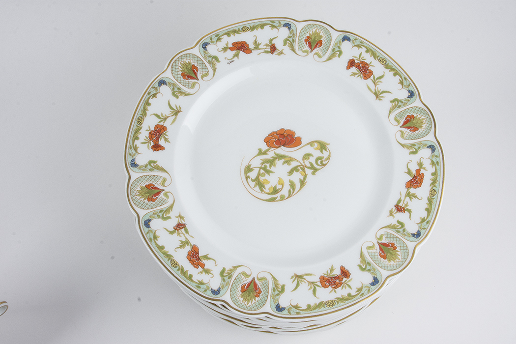 C.H. Field Haviland Limoges Mozart "Chantoung" China