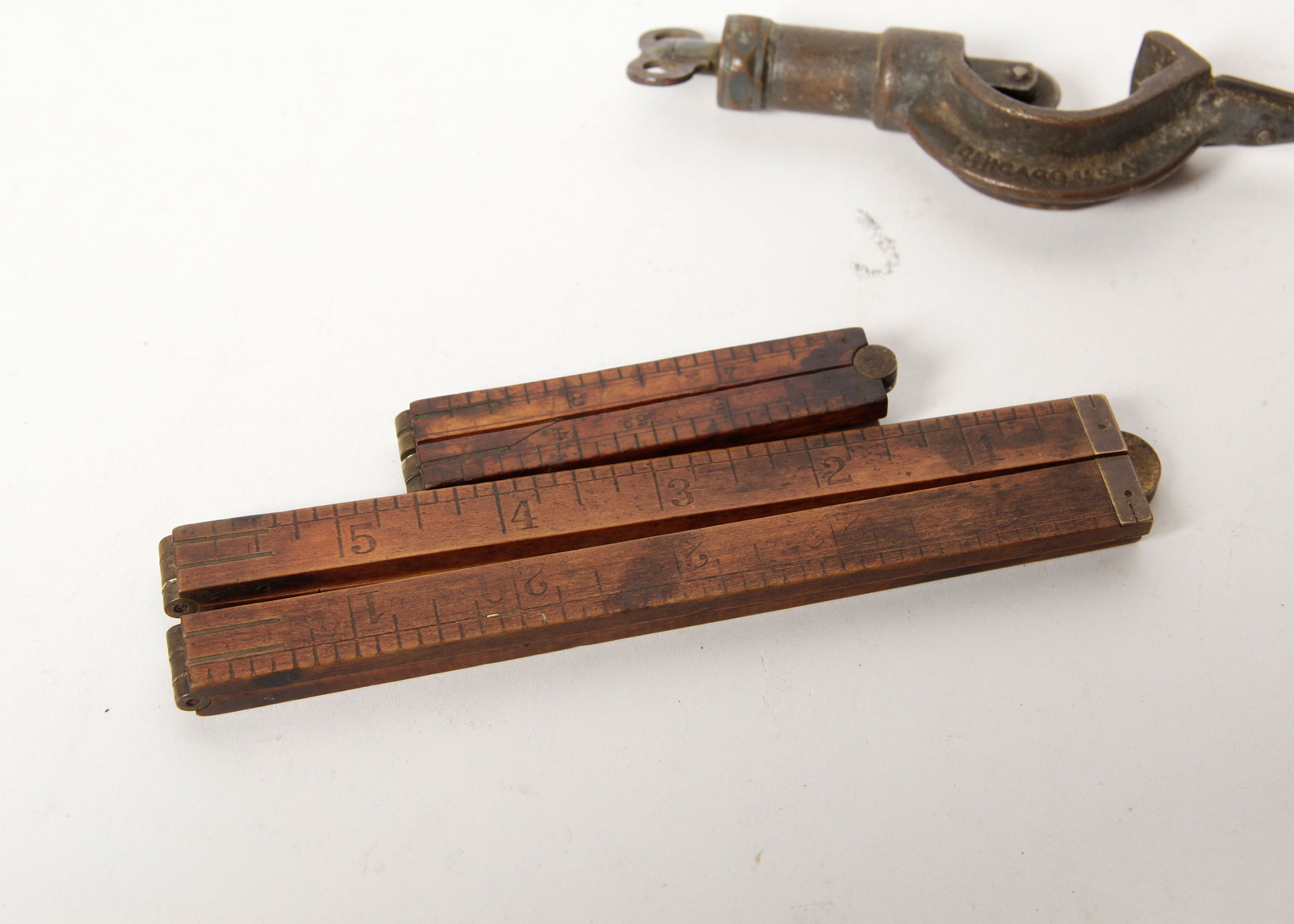 Antique Stanley Carpenter Tools and Vintage Pipe Cutter