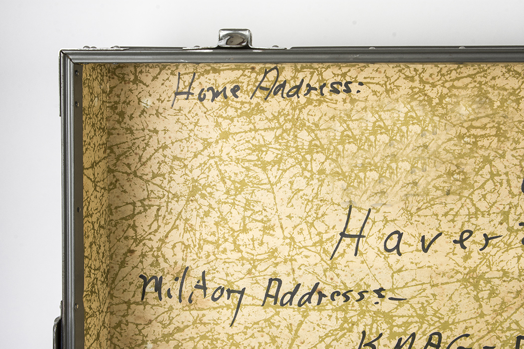 Vintage Japanese Kowa Aluminum Steamer Trunk