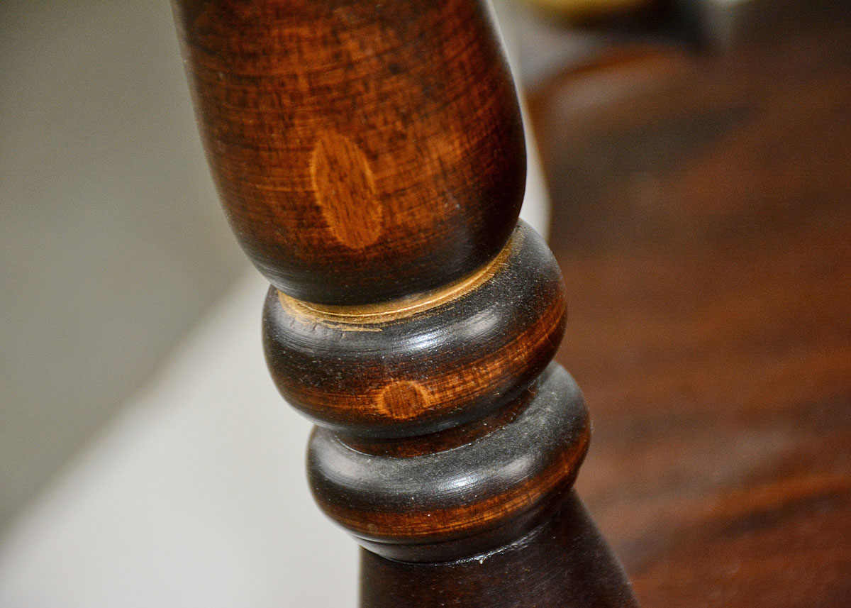 Antique Walter of Wabash Drop-Leaf Tea Cart