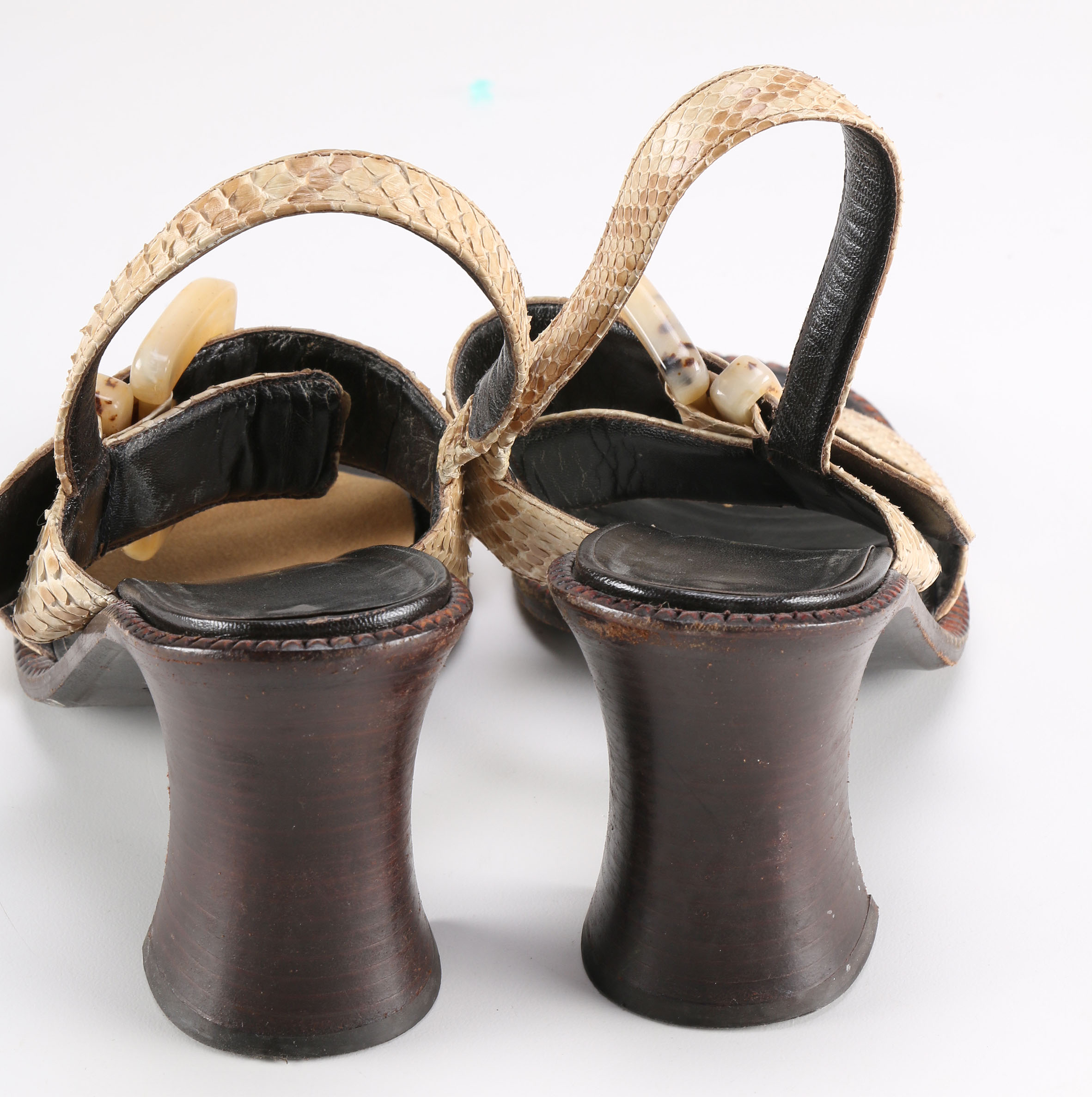 Leather Prada Sandals