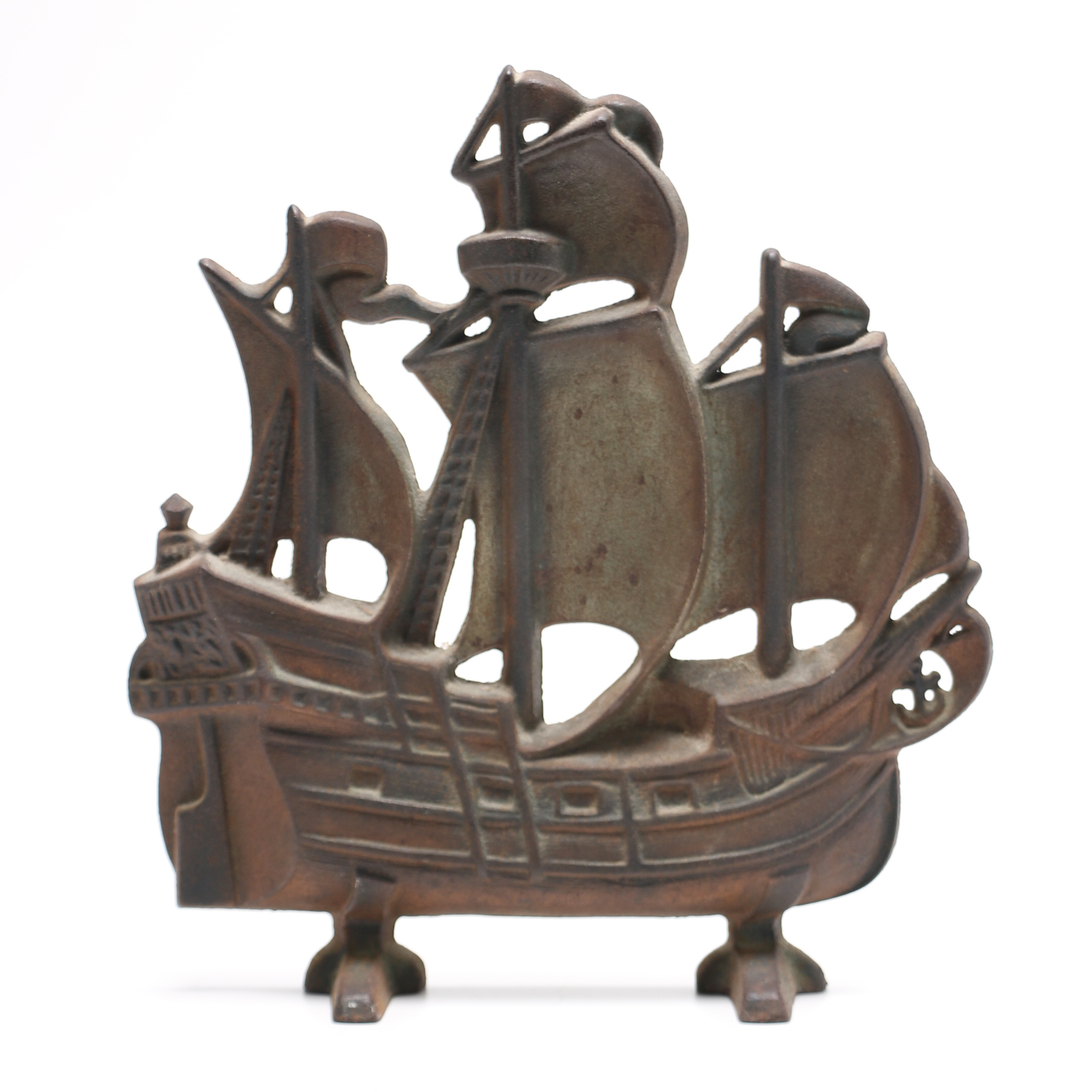 Metal Flagship Door Stop