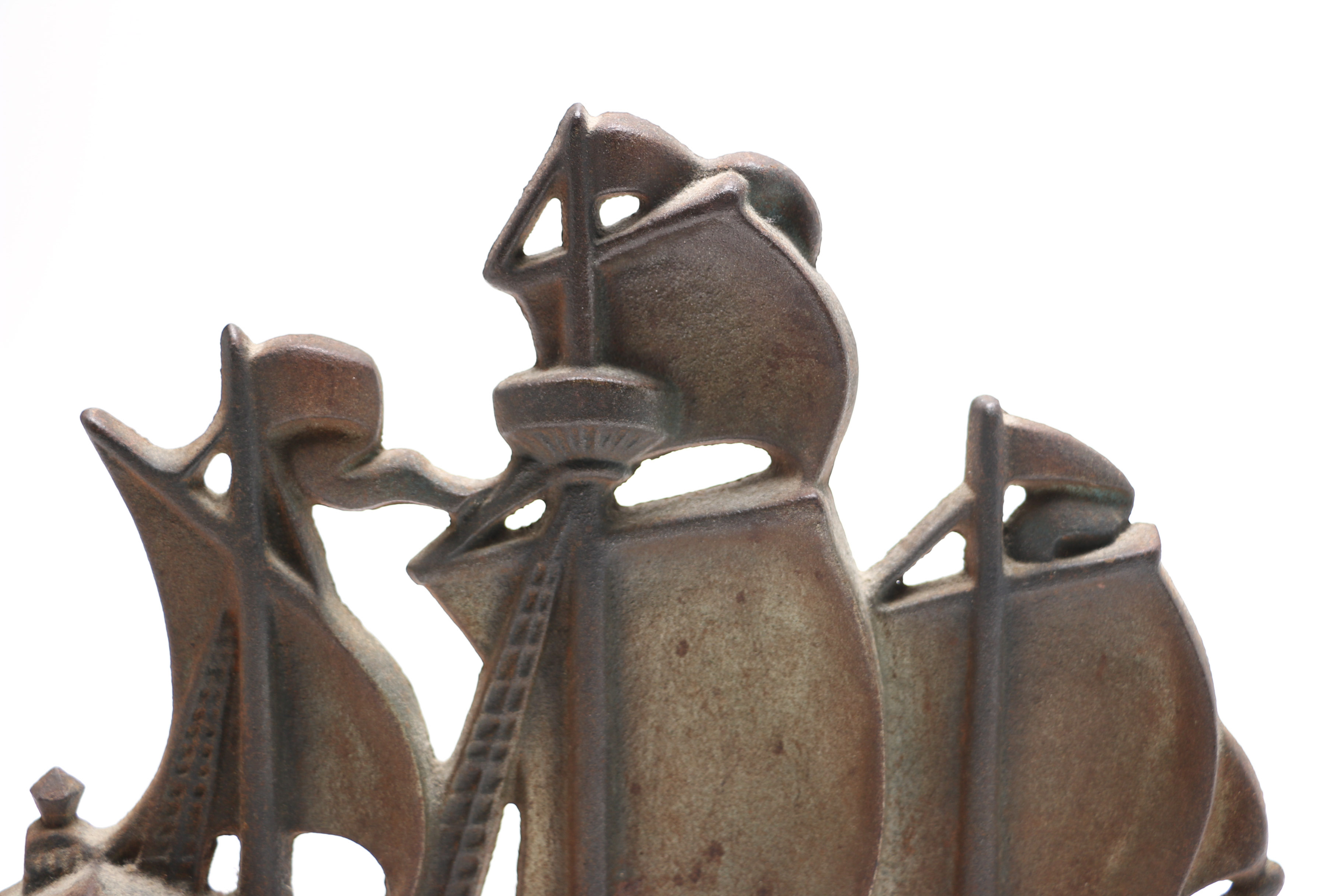 Metal Flagship Door Stop