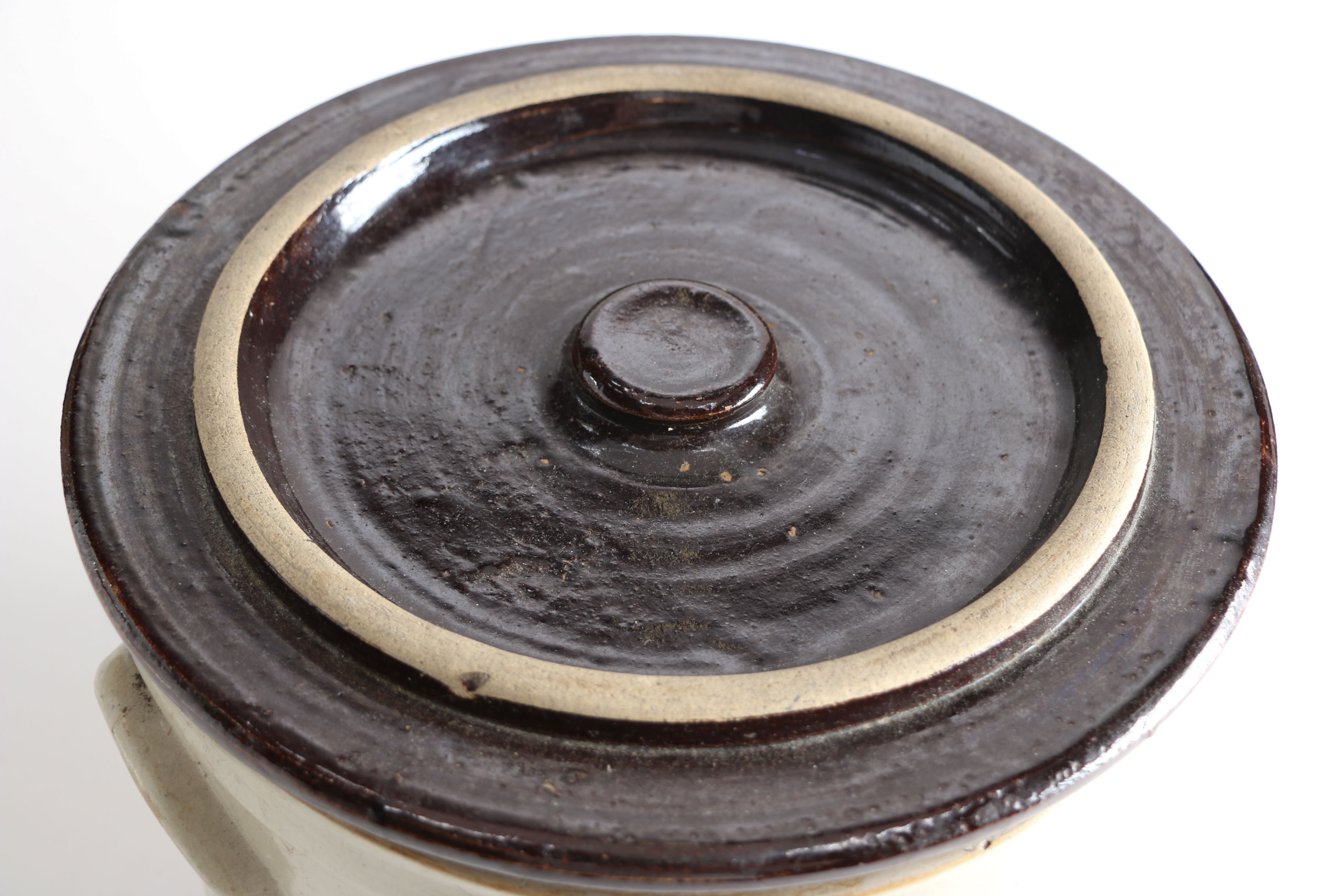 Five Gallon Lidded Ceramic Crock