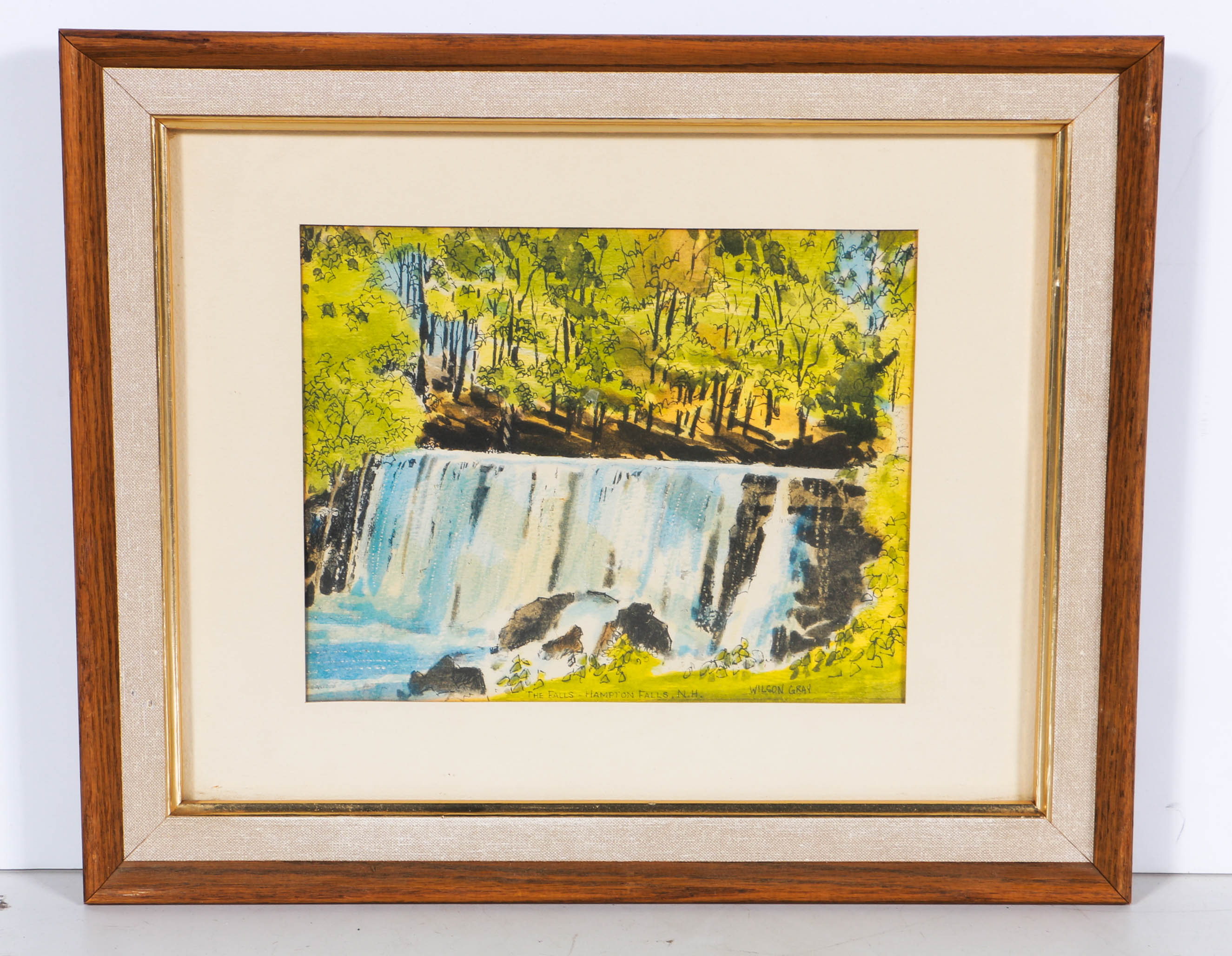 Wilson Gray Chromolithographs of New Hampshire Monuments