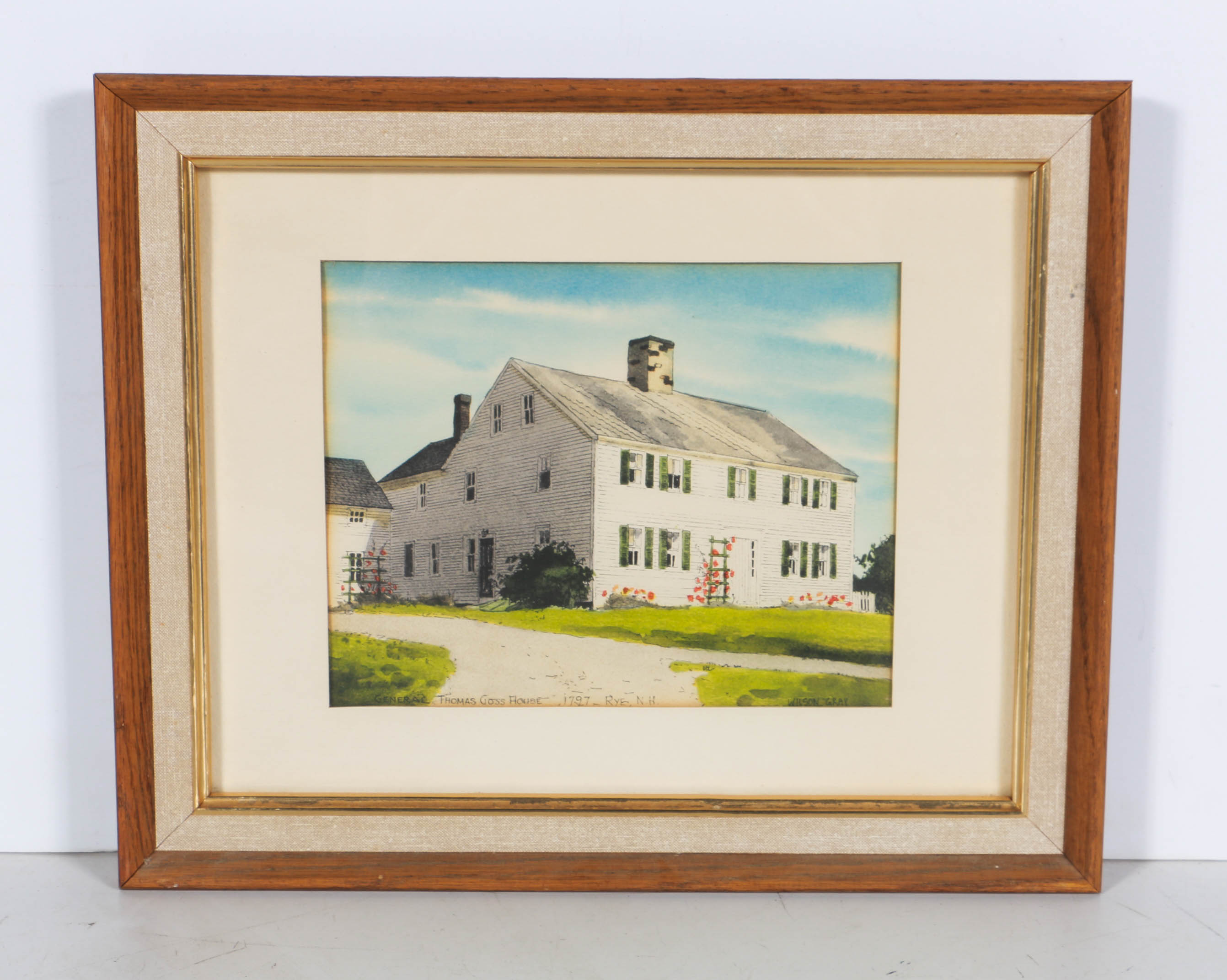 Wilson Gray Chromolithographs of New Hampshire Monuments