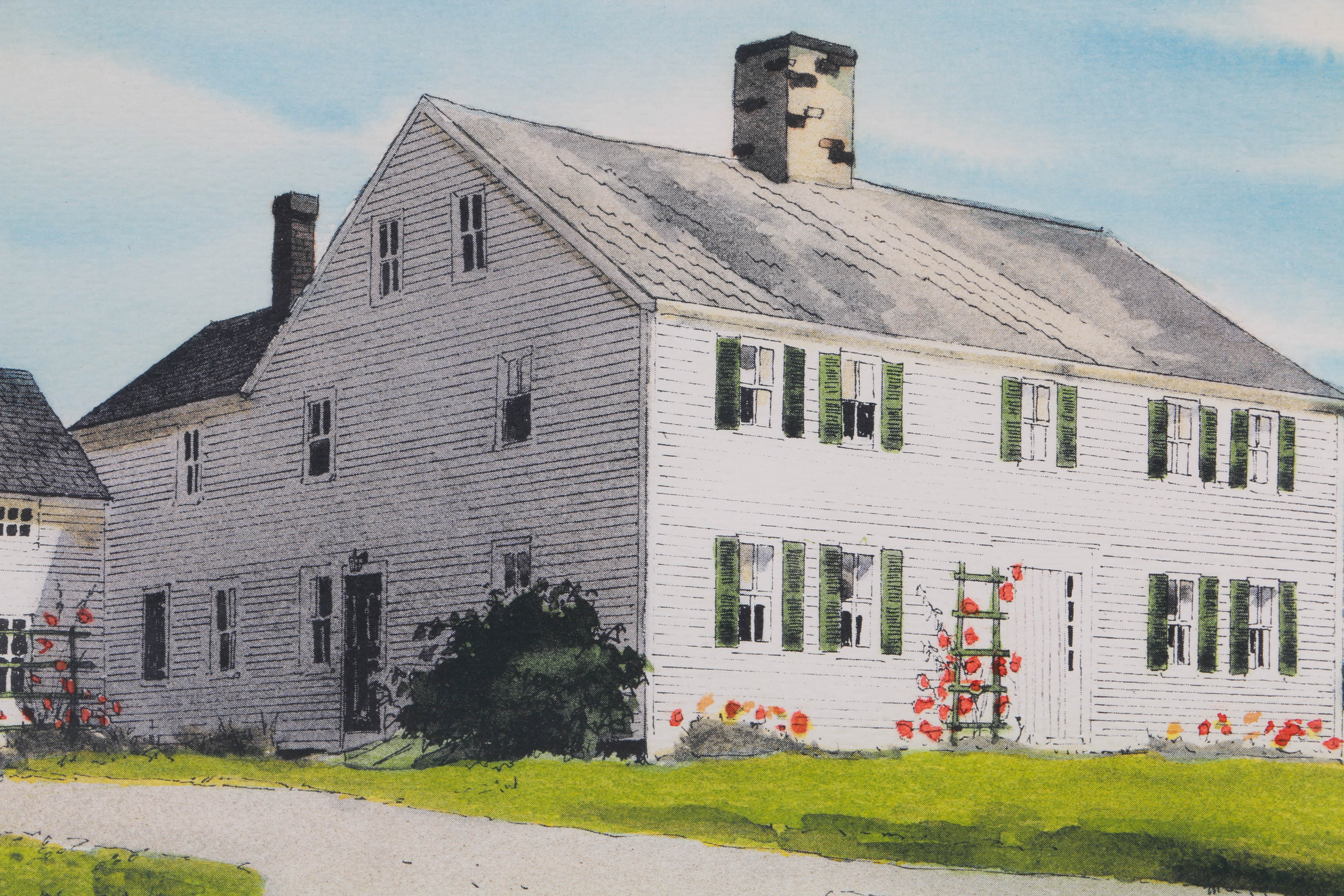 Wilson Gray Chromolithographs of New Hampshire Monuments