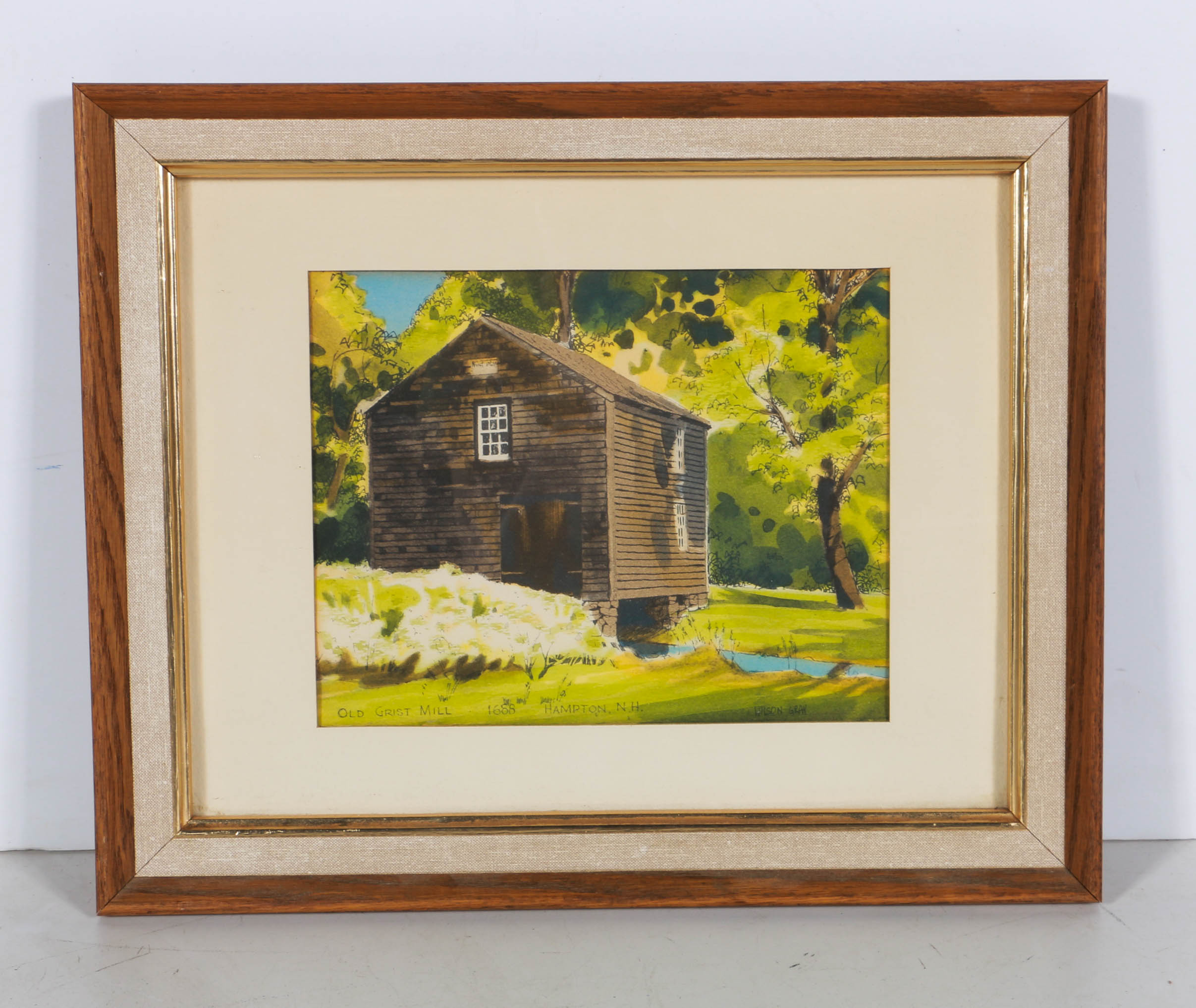 Wilson Gray Chromolithographs of New Hampshire Monuments