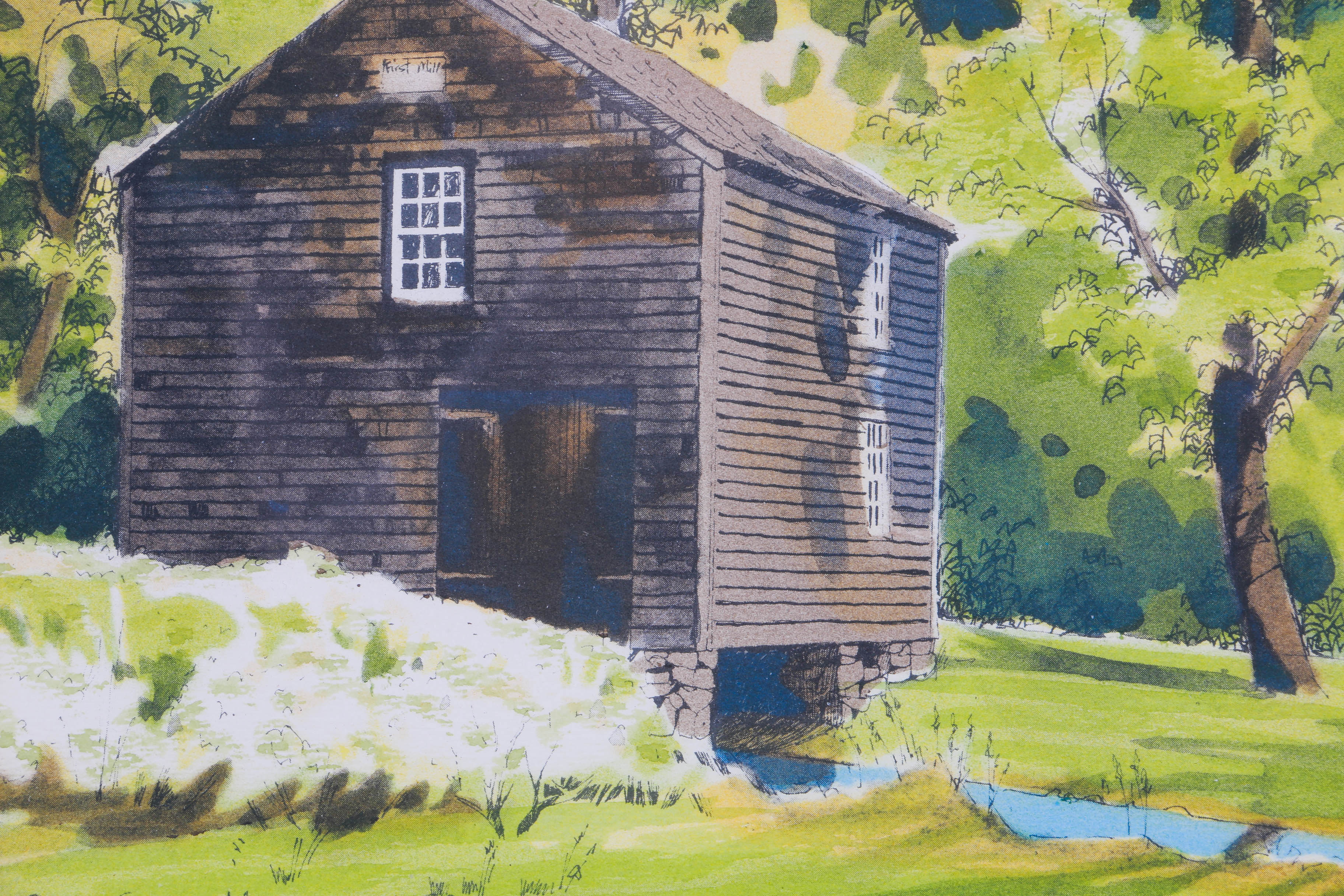 Wilson Gray Chromolithographs of New Hampshire Monuments