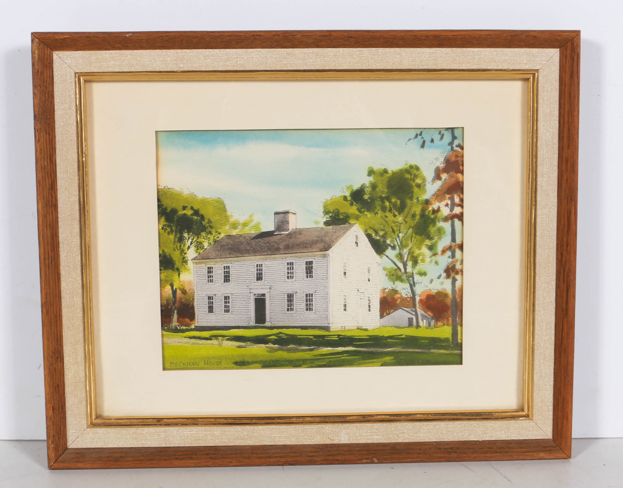 Wilson Gray Chromolithographs of New Hampshire Monuments