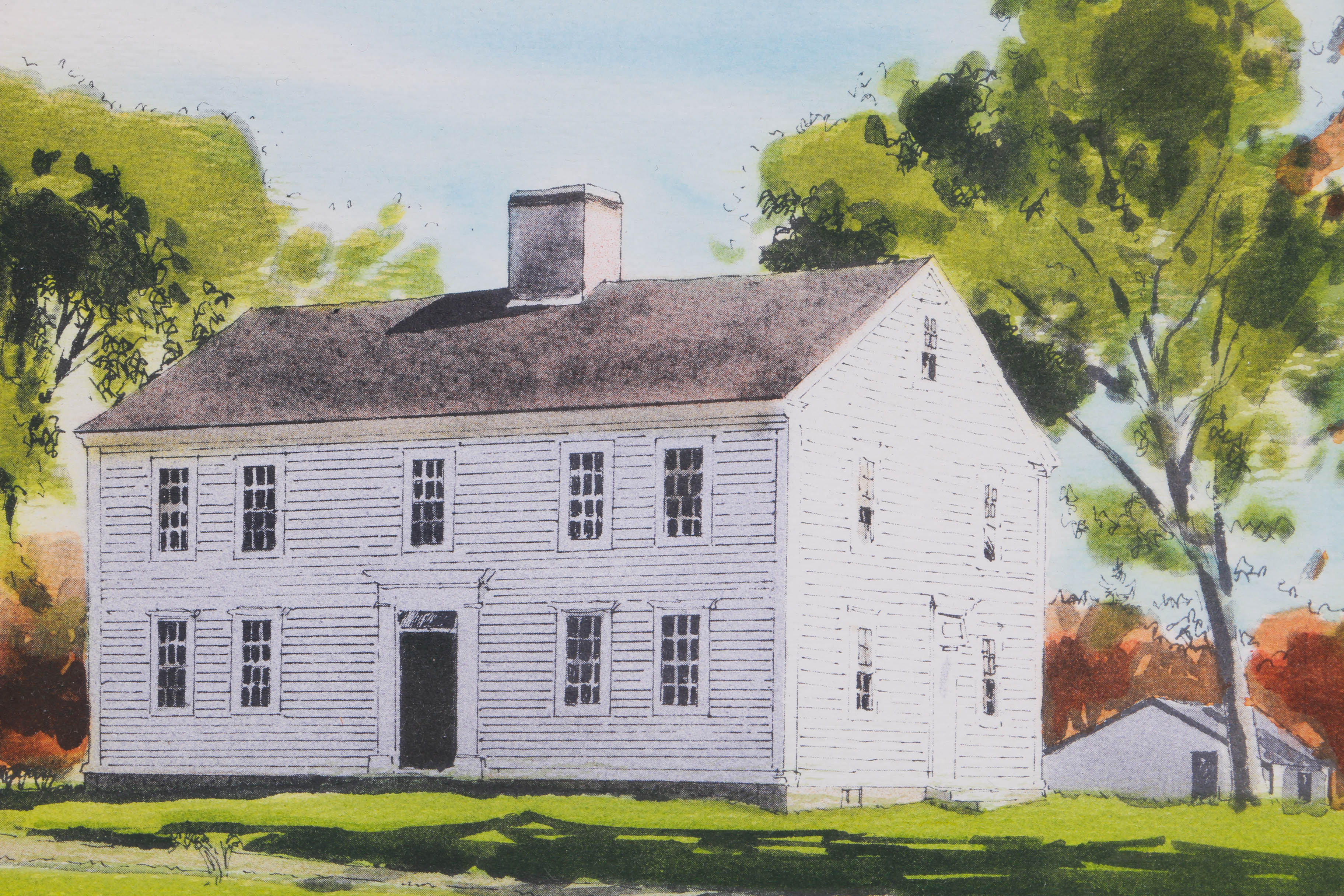 Wilson Gray Chromolithographs of New Hampshire Monuments