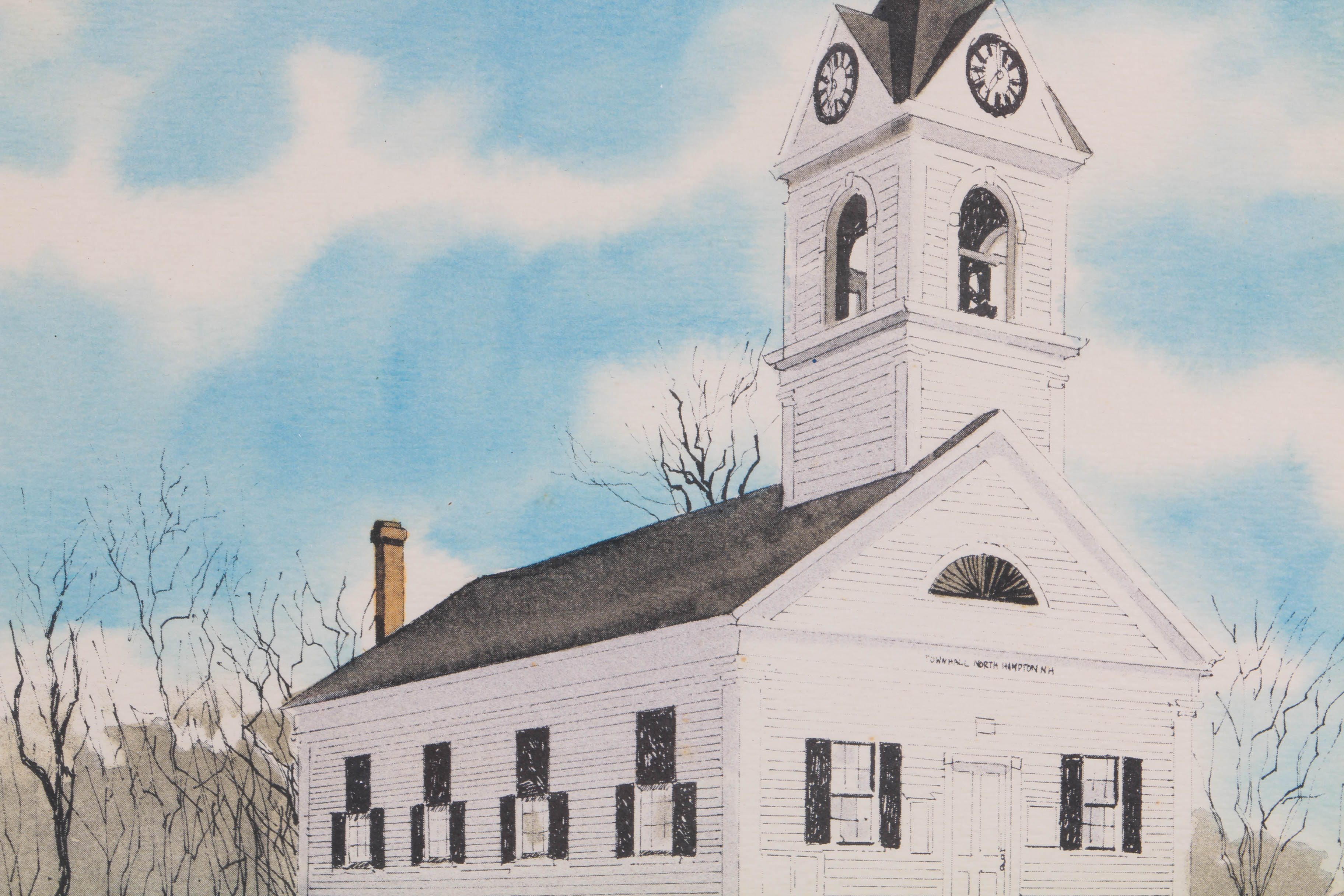 Wilson Gray Chromolithographs of New Hampshire Monuments