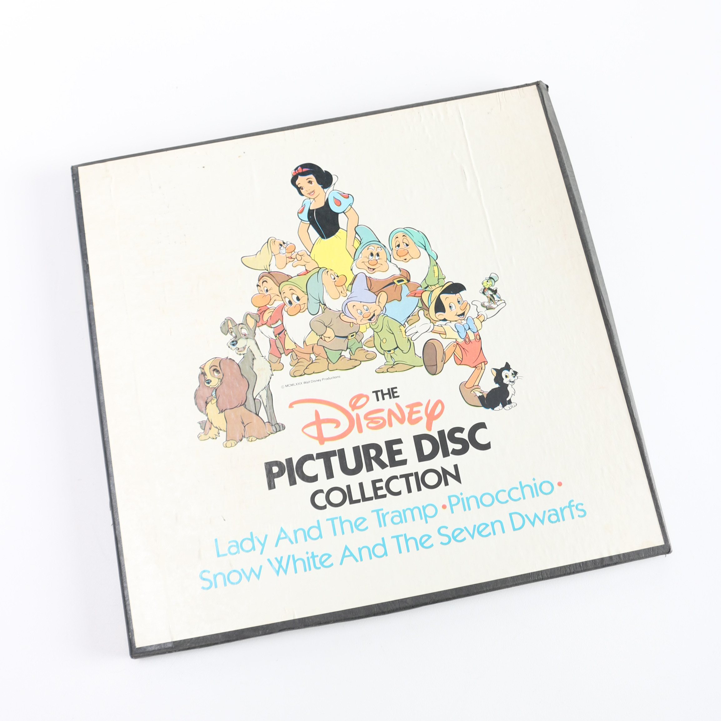Vintage Walt Disney Picture Disc Records Box Set