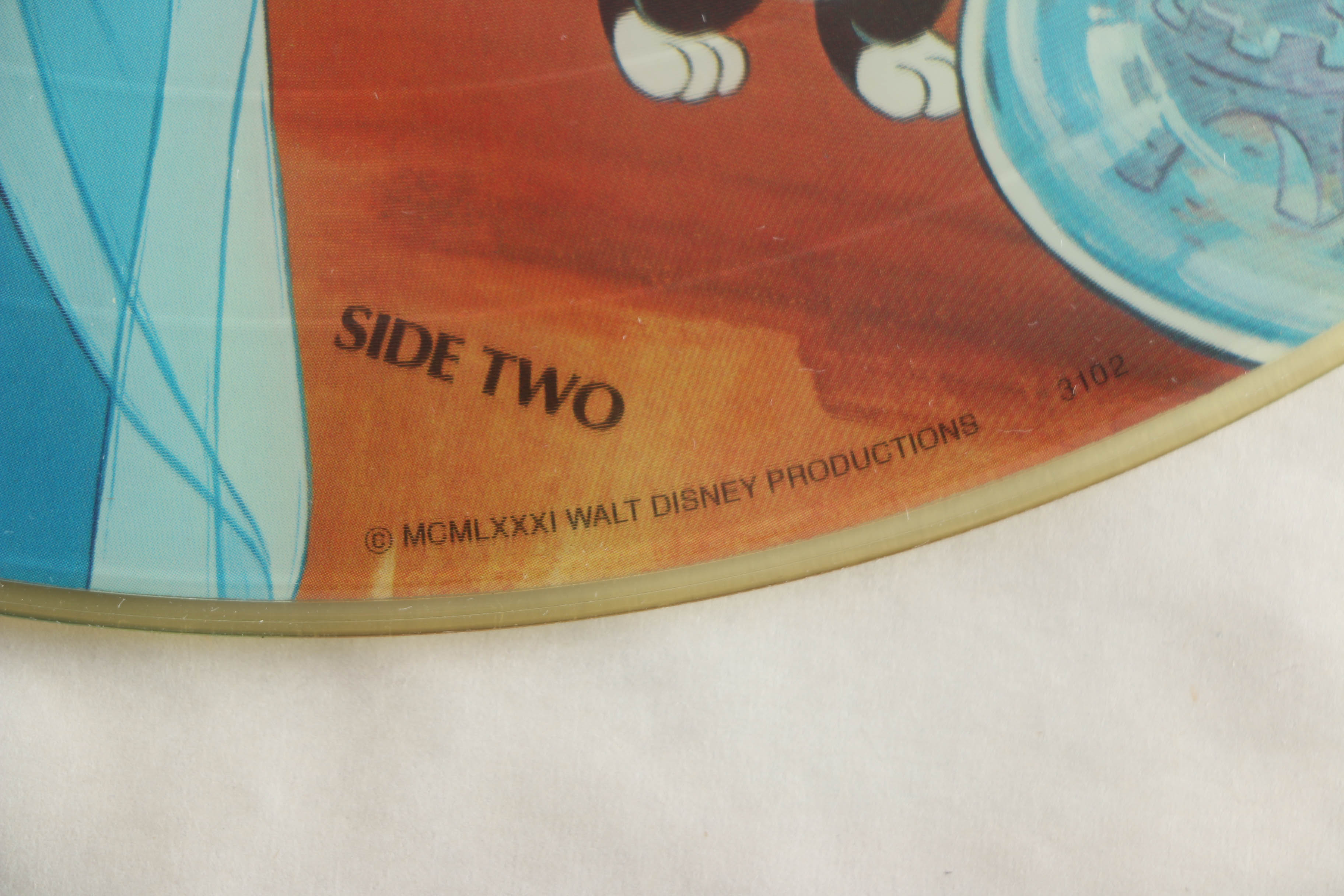 Vintage Walt Disney Picture Disc Records Box Set