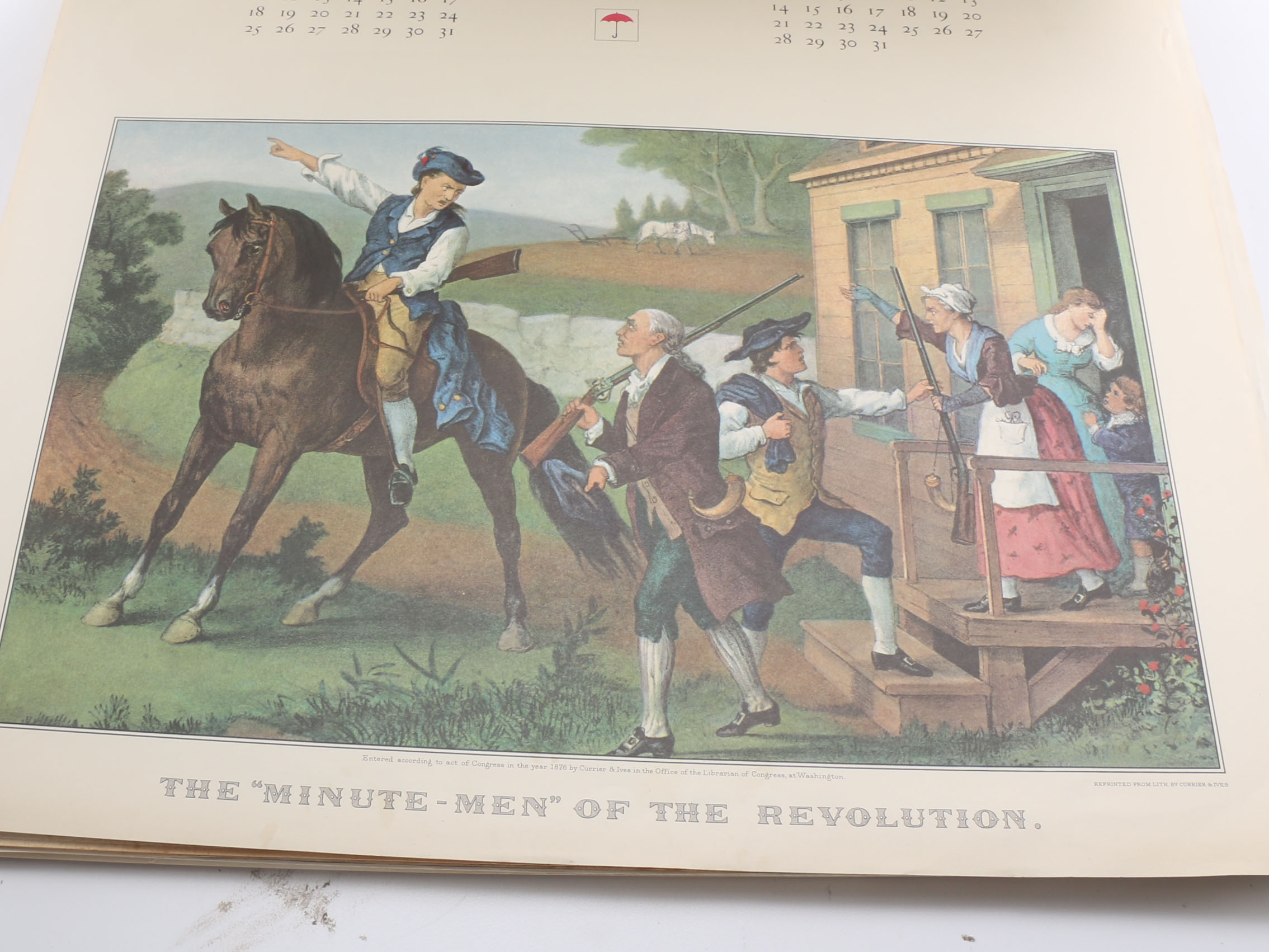 Illustrated Calendars Dated 1927 and the 1970s