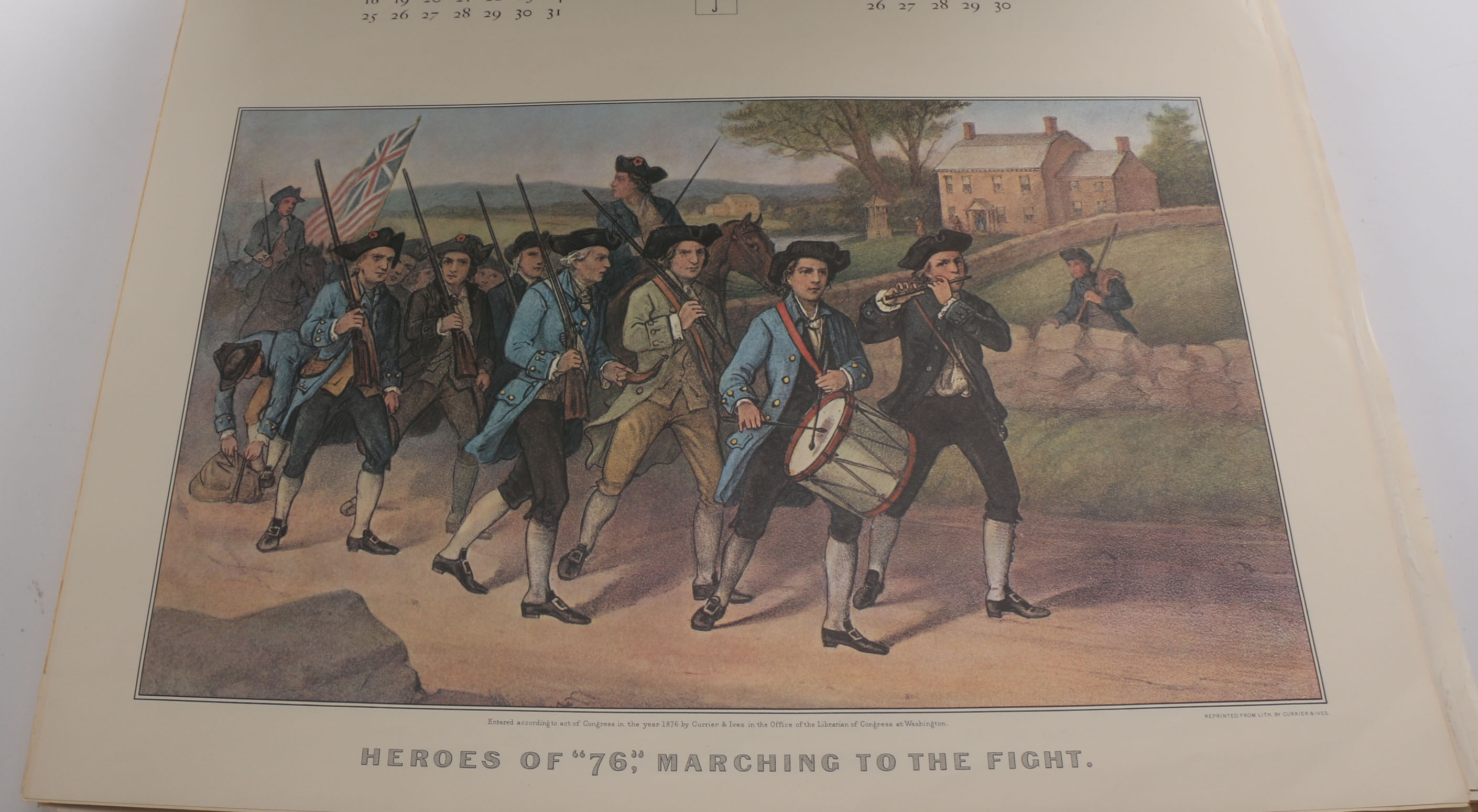 Illustrated Calendars Dated 1927 and the 1970s