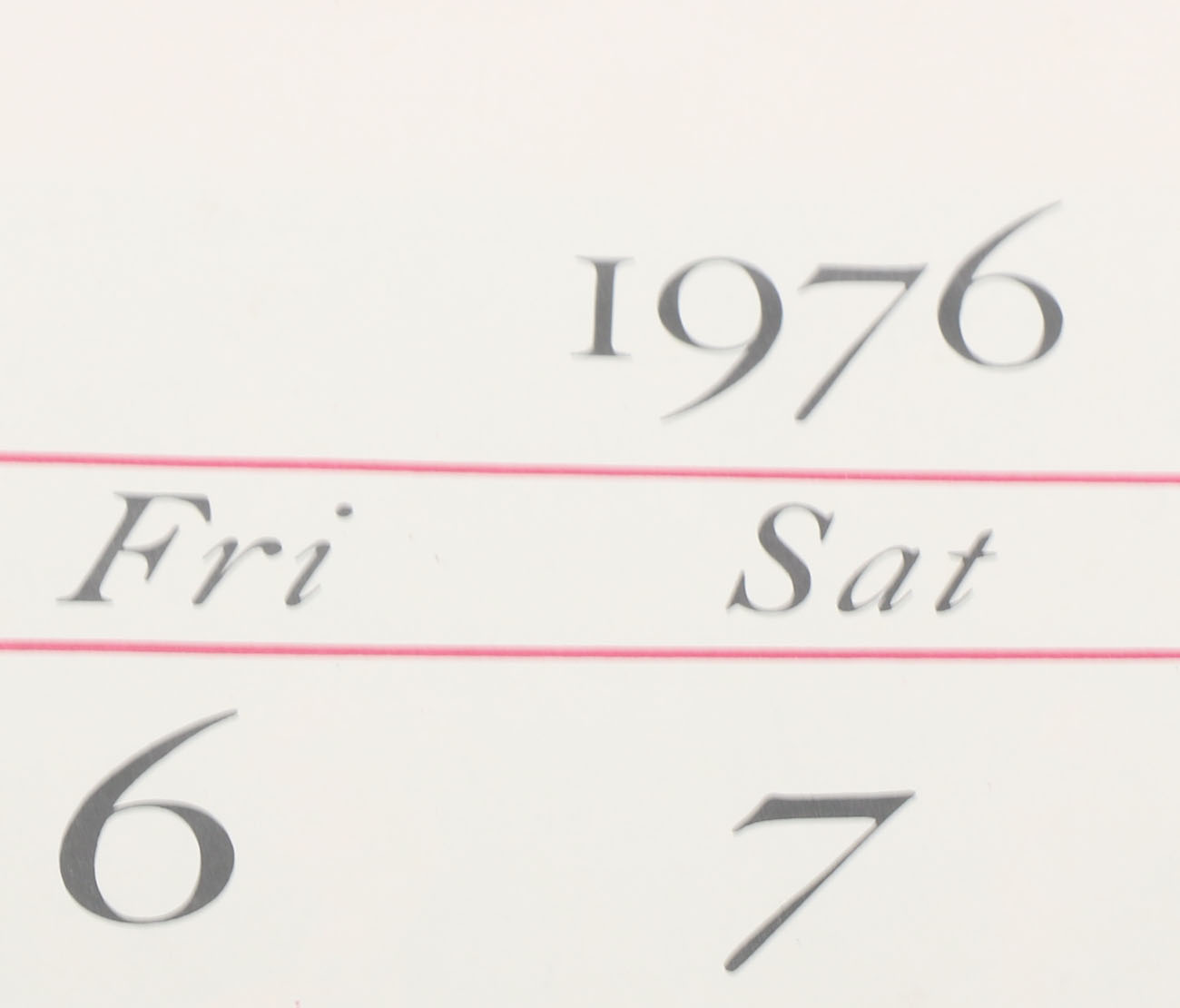 Illustrated Calendars Dated 1927 and the 1970s