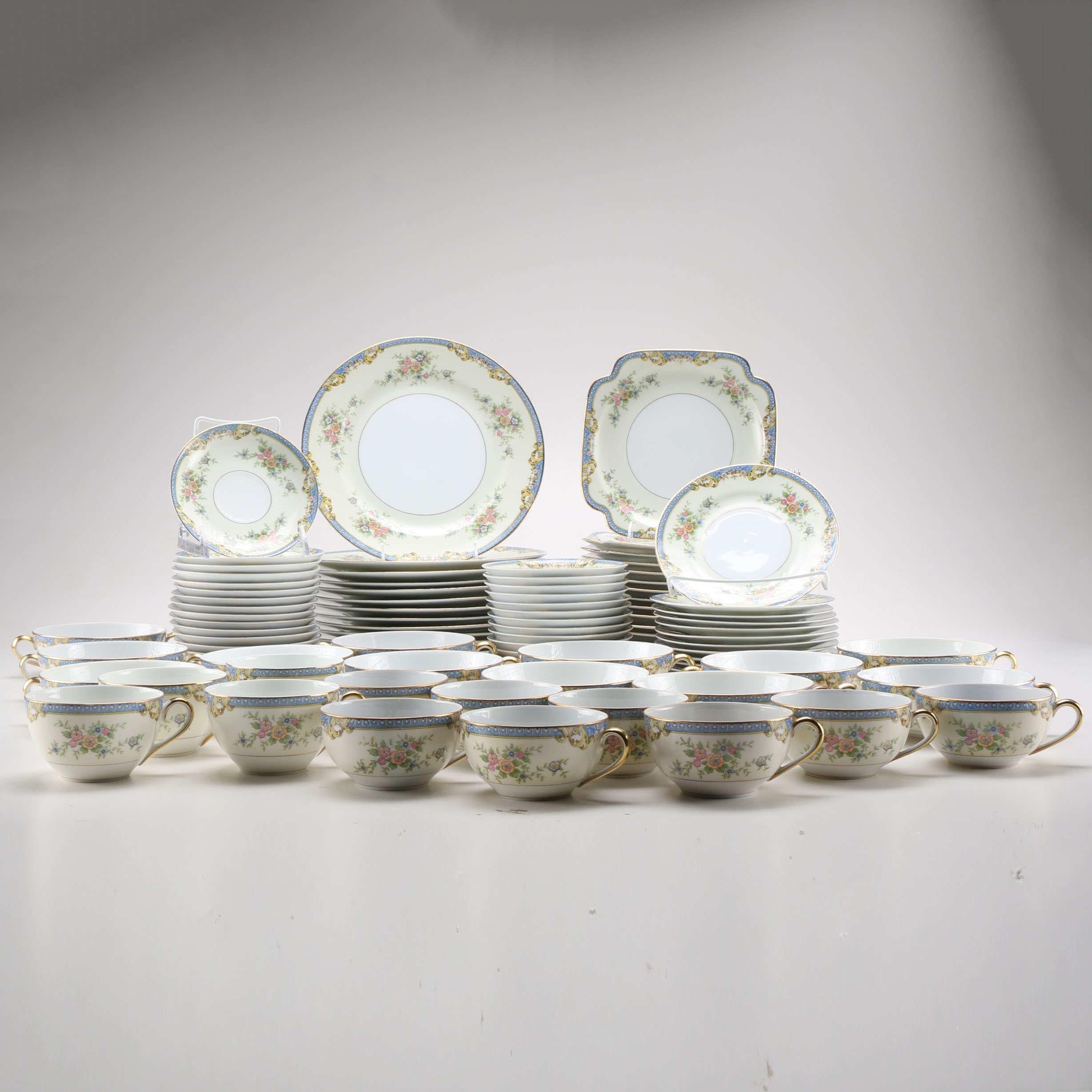 Large Noritake "Casino" China Set