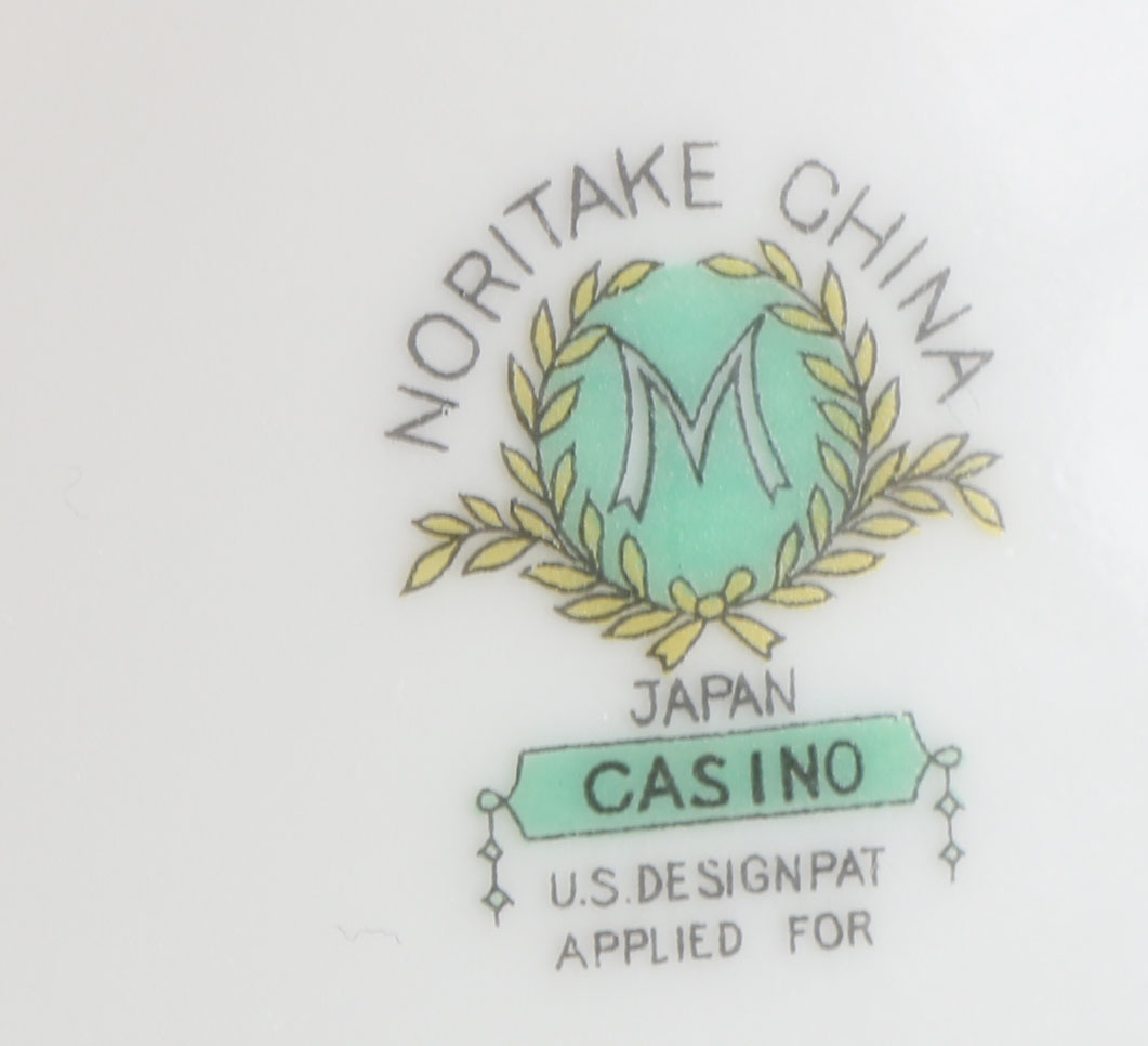 Large Noritake "Casino" China Set