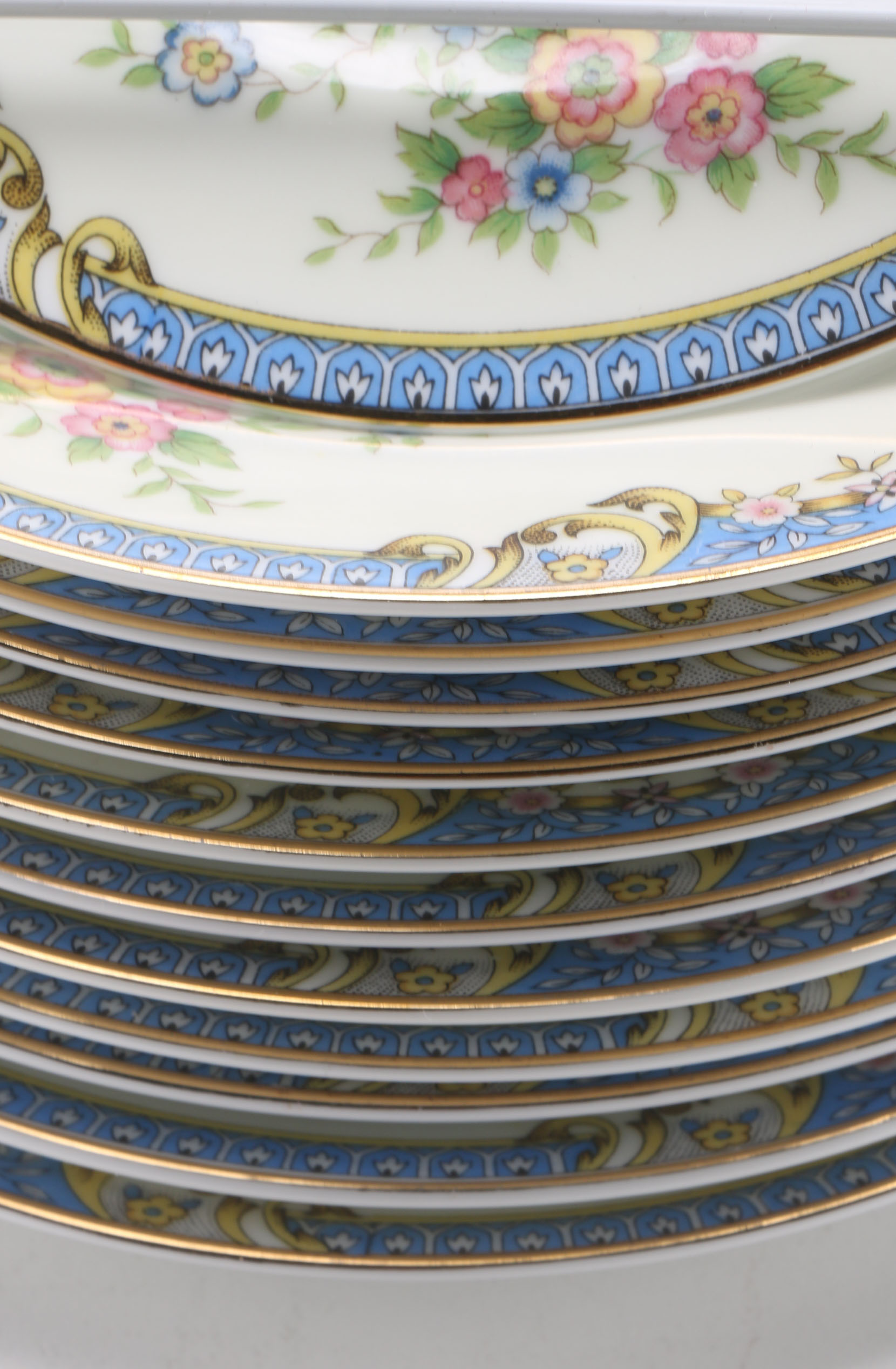 Large Noritake "Casino" China Set