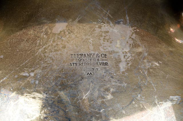 Vintage Tiffany & Co Sterling Silver Footed Bowl