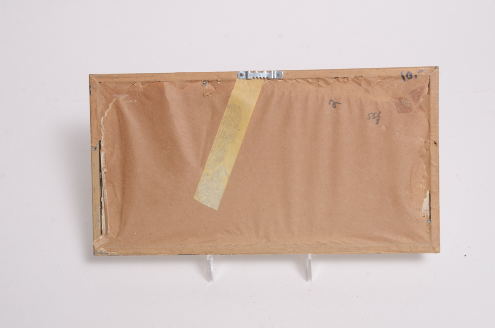 Four Vintage Watercolors of Wetlands by K. Strowger