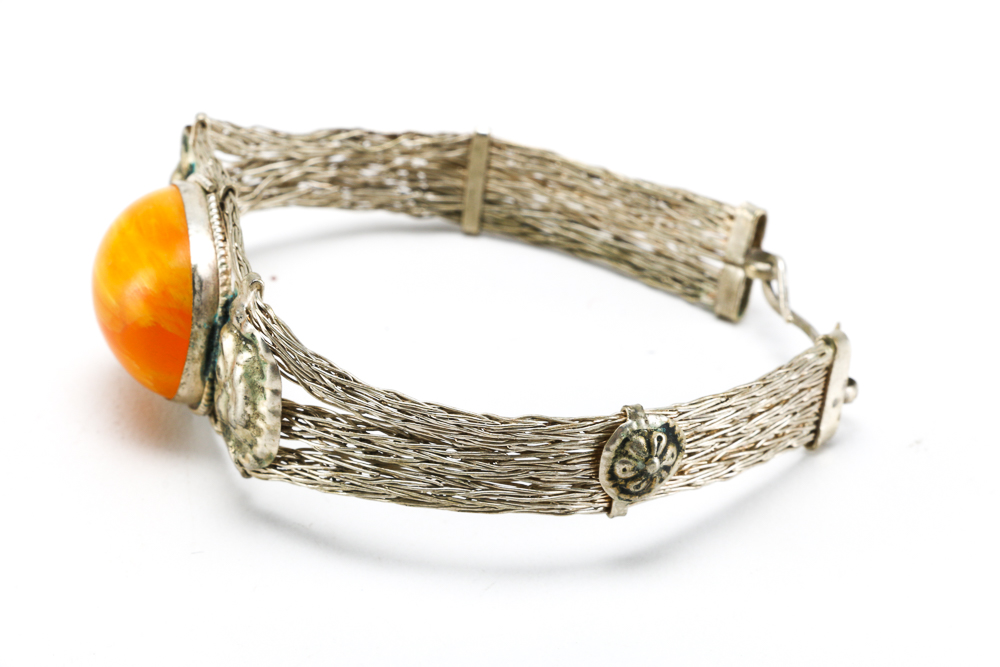 Necklace and Bracelet with Guardian Lions