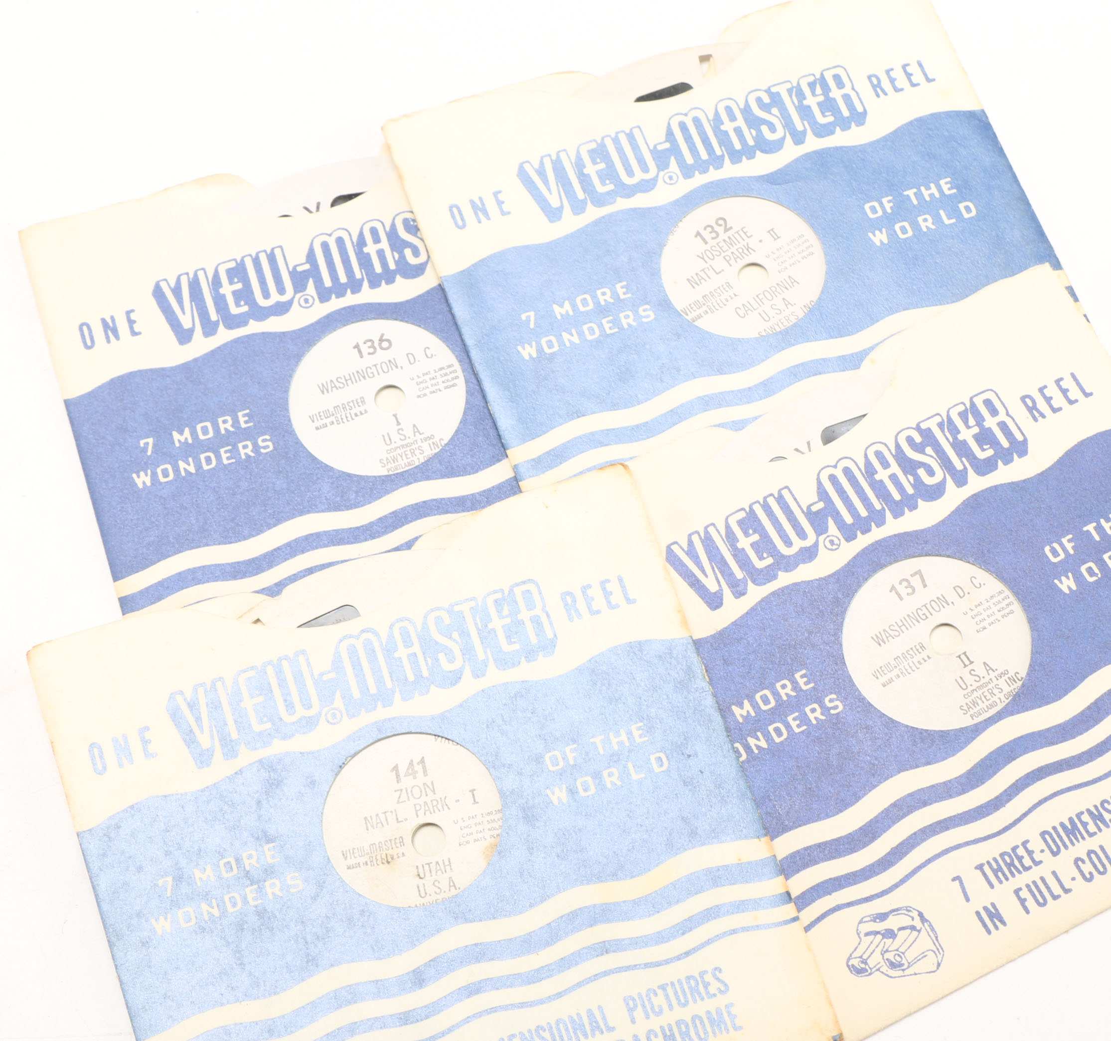 Vintage Collection of View-Master Reels